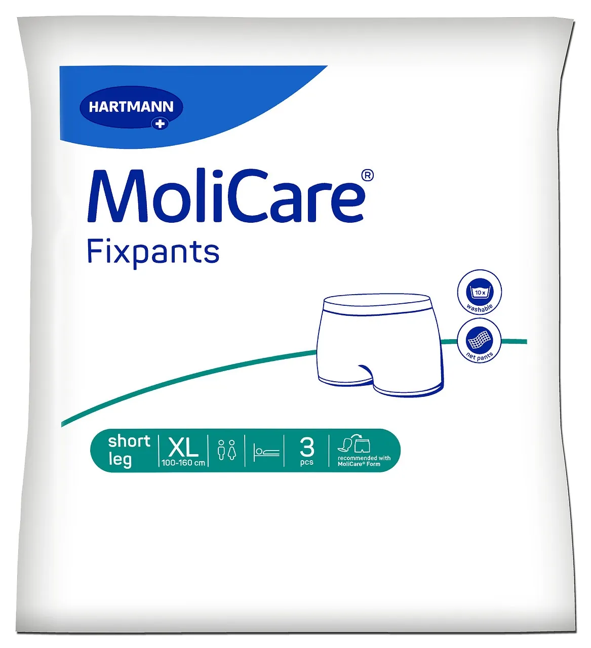 MOLICARE FIXPANTS VÕRKPÜKSID XL N3 - Tootepilt 