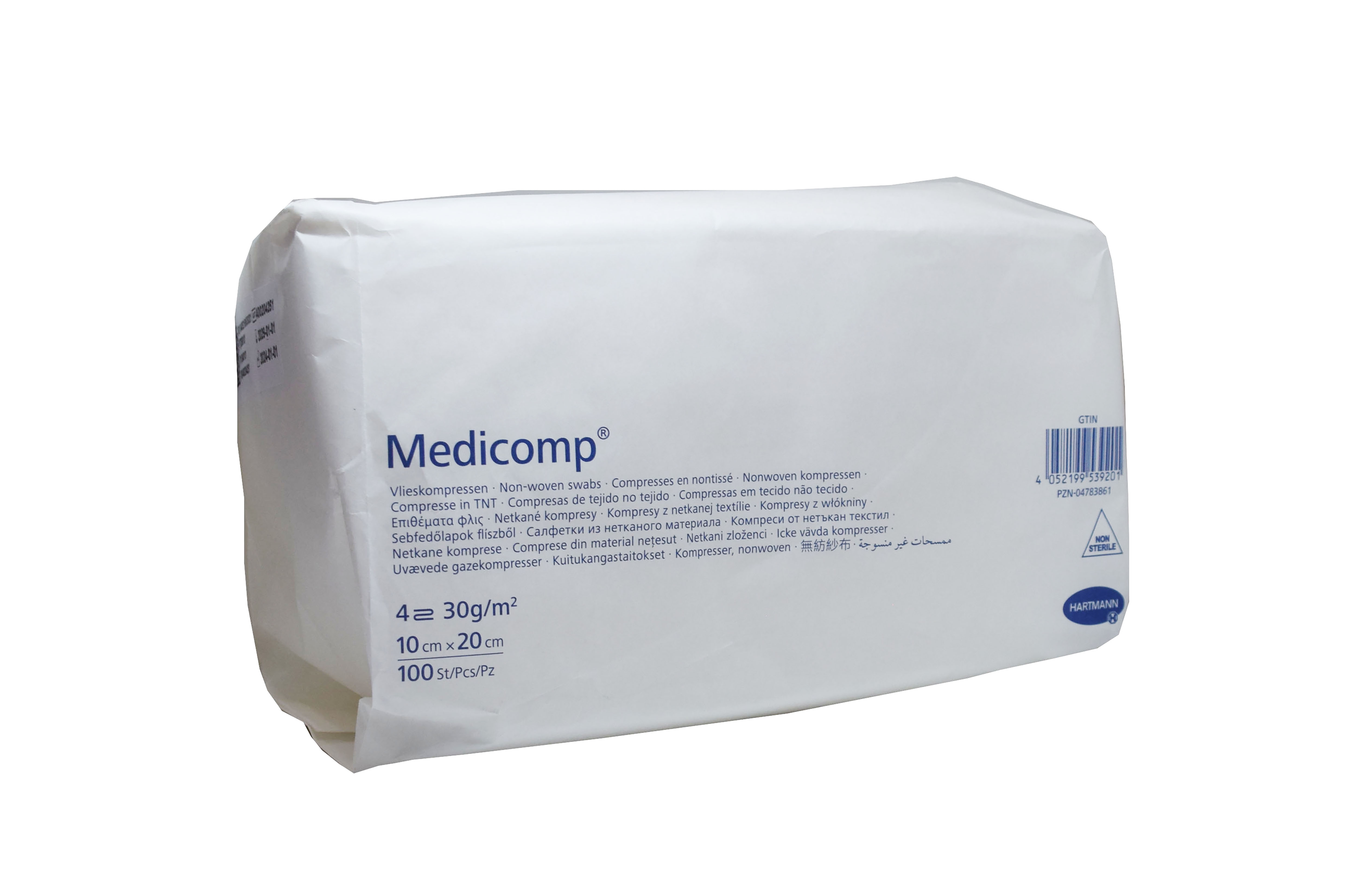 MEDICOMP TAMPOONID MITTESTER 10X20CM N100 - Tootepilt 