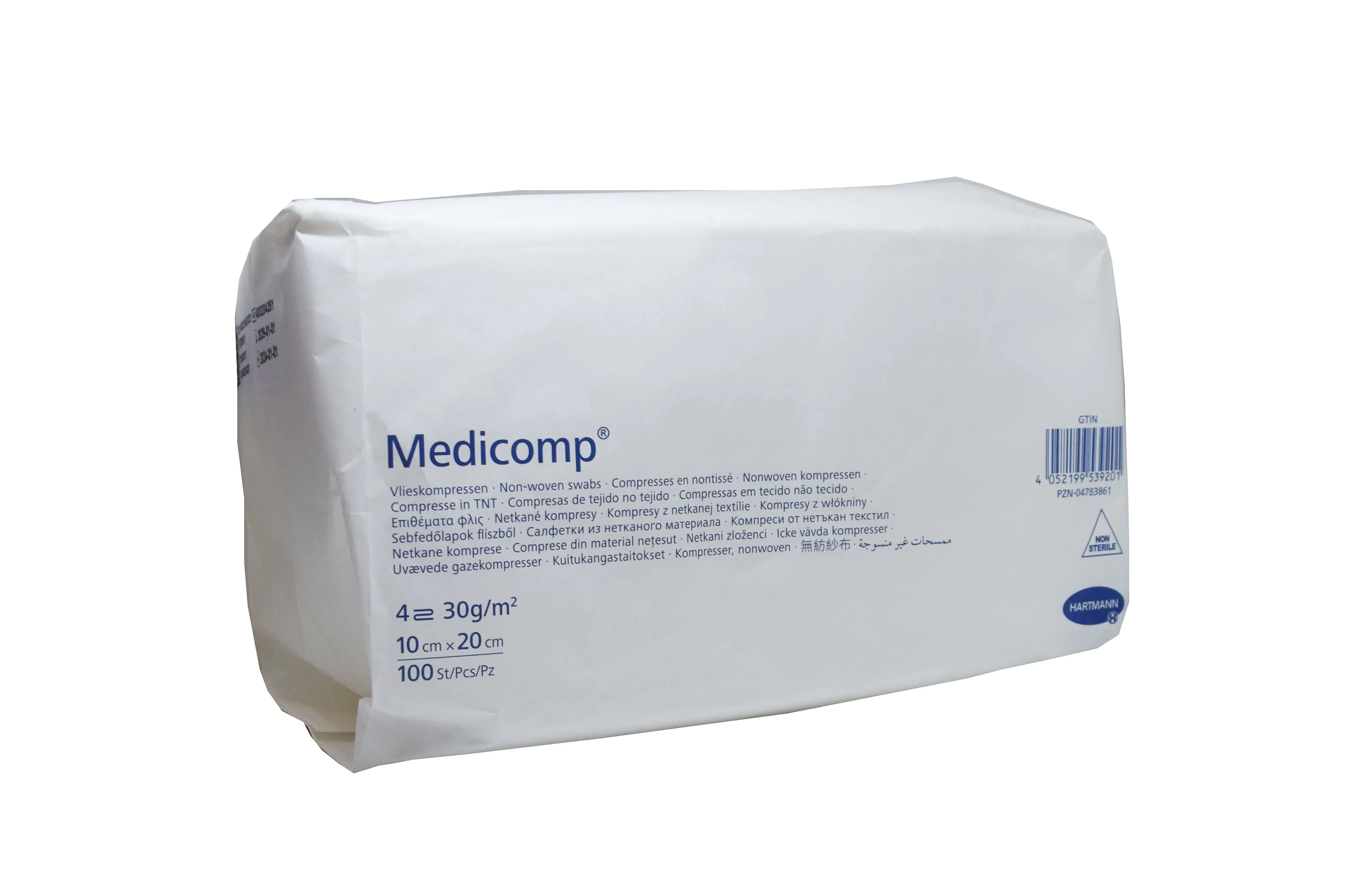 MEDICOMP TAMPOONID MITTESTER 10X20CM N100 - Tootepilt 