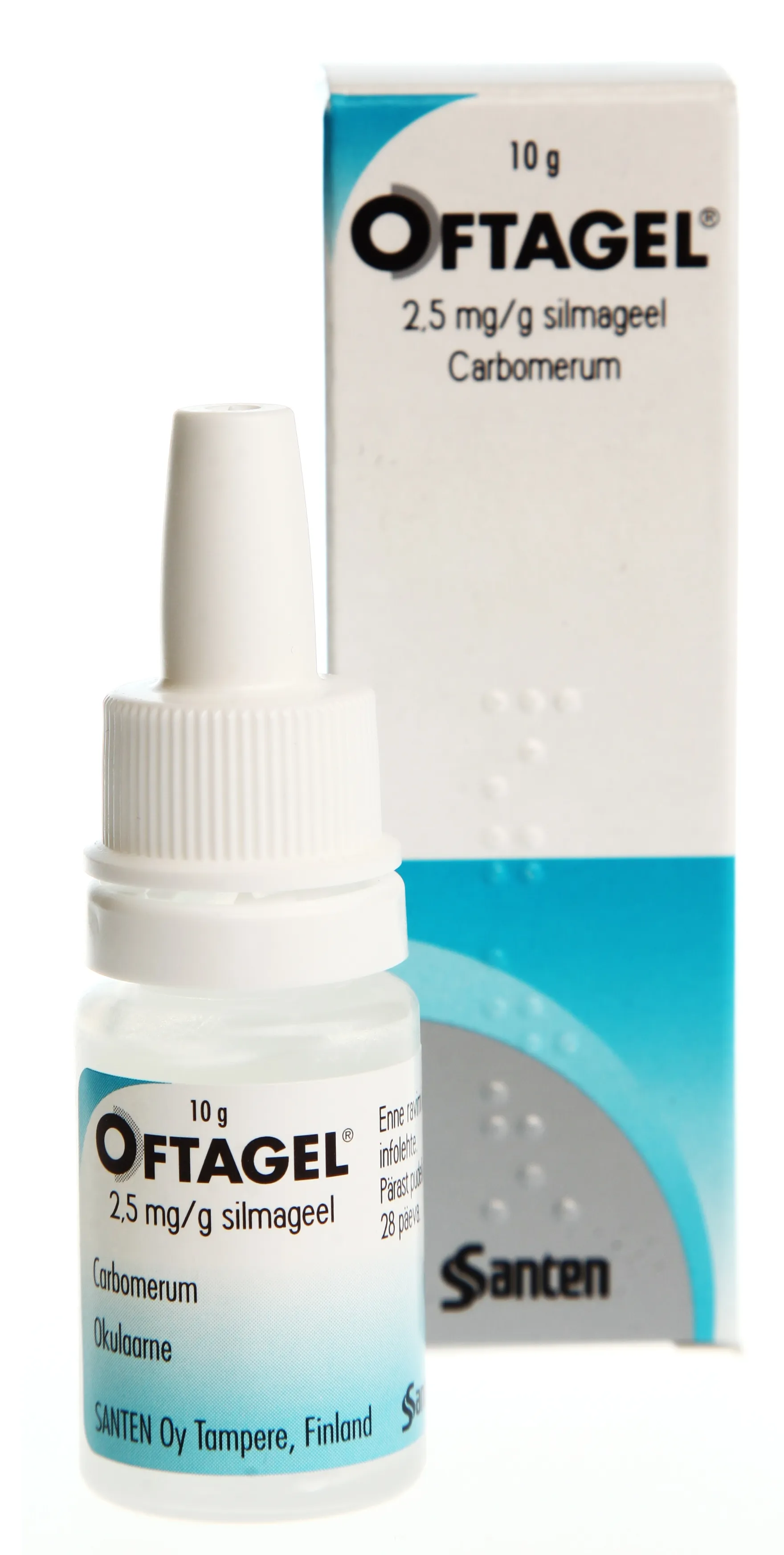 OFTAGEL SILMAGEEL 2,5MG/G 10G - Tootepilt 