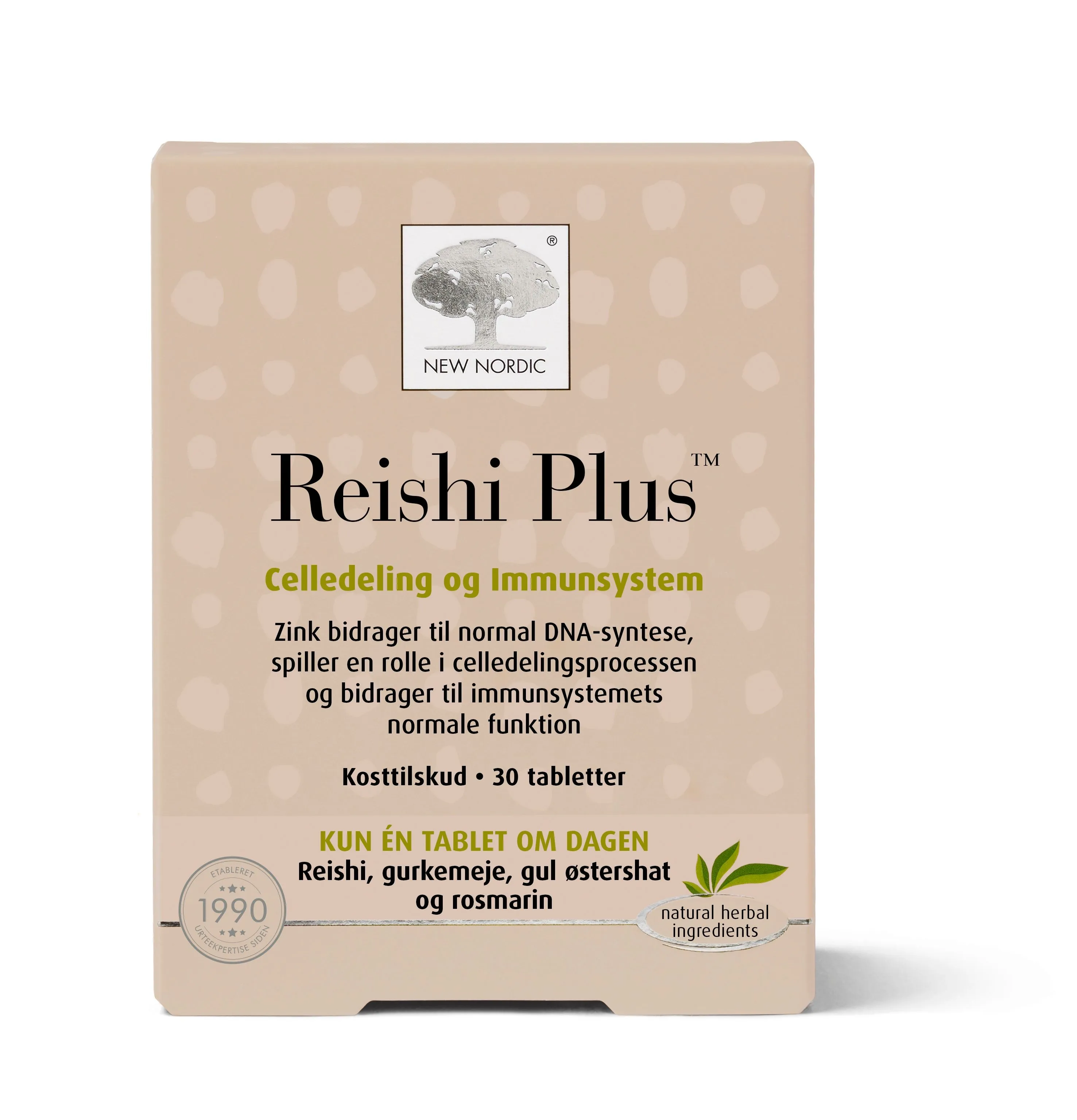 NEW NORDIC REISHI PLUS N30 - Tootepilt 
