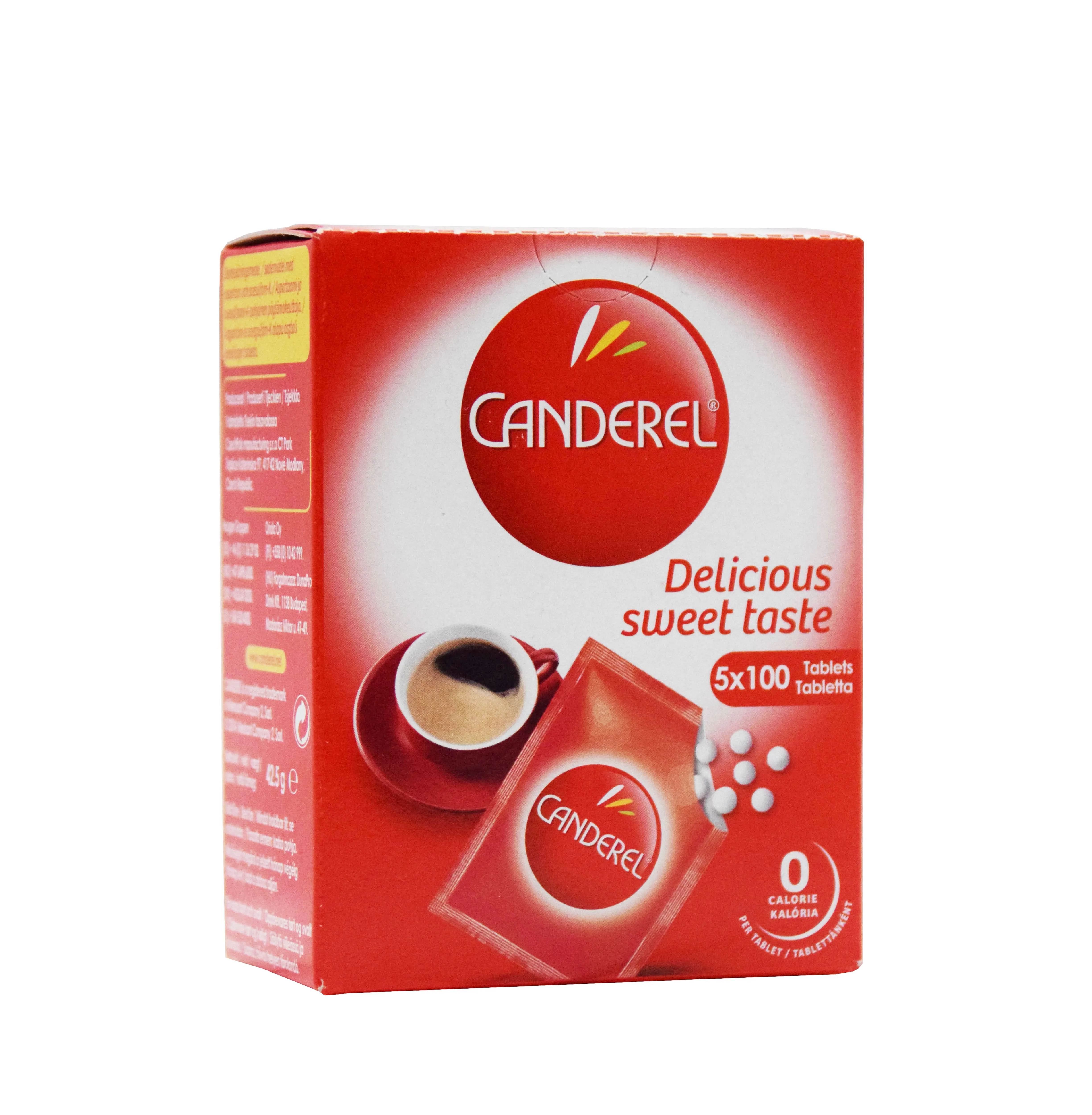 CANDEREL SUHKURASENDAJA TBL 5XN100 (42,5G) TÄITEPAKEND - Tootepilt 