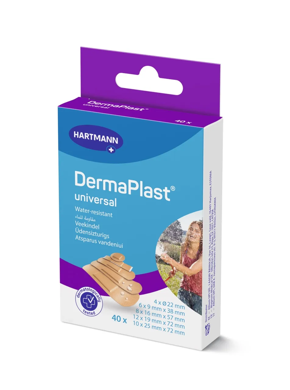 DERMAPLAST PLAASTRID UNIVERSAL N40 (5 SUURUST) - Tootepilt 