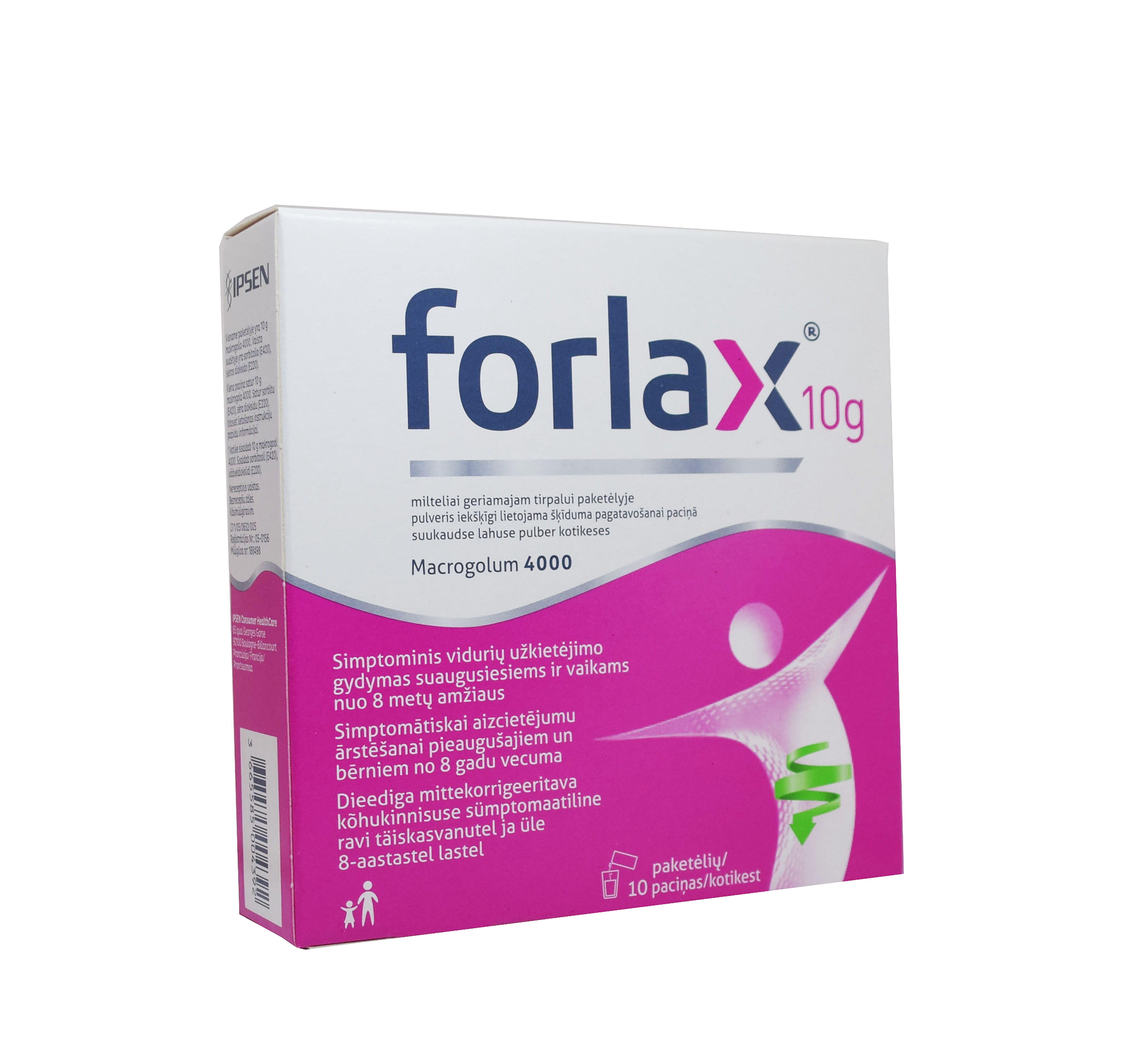 FORLAX SUUKAUDSE LAHUSE PULBER 10G N10 - Tootepilt 