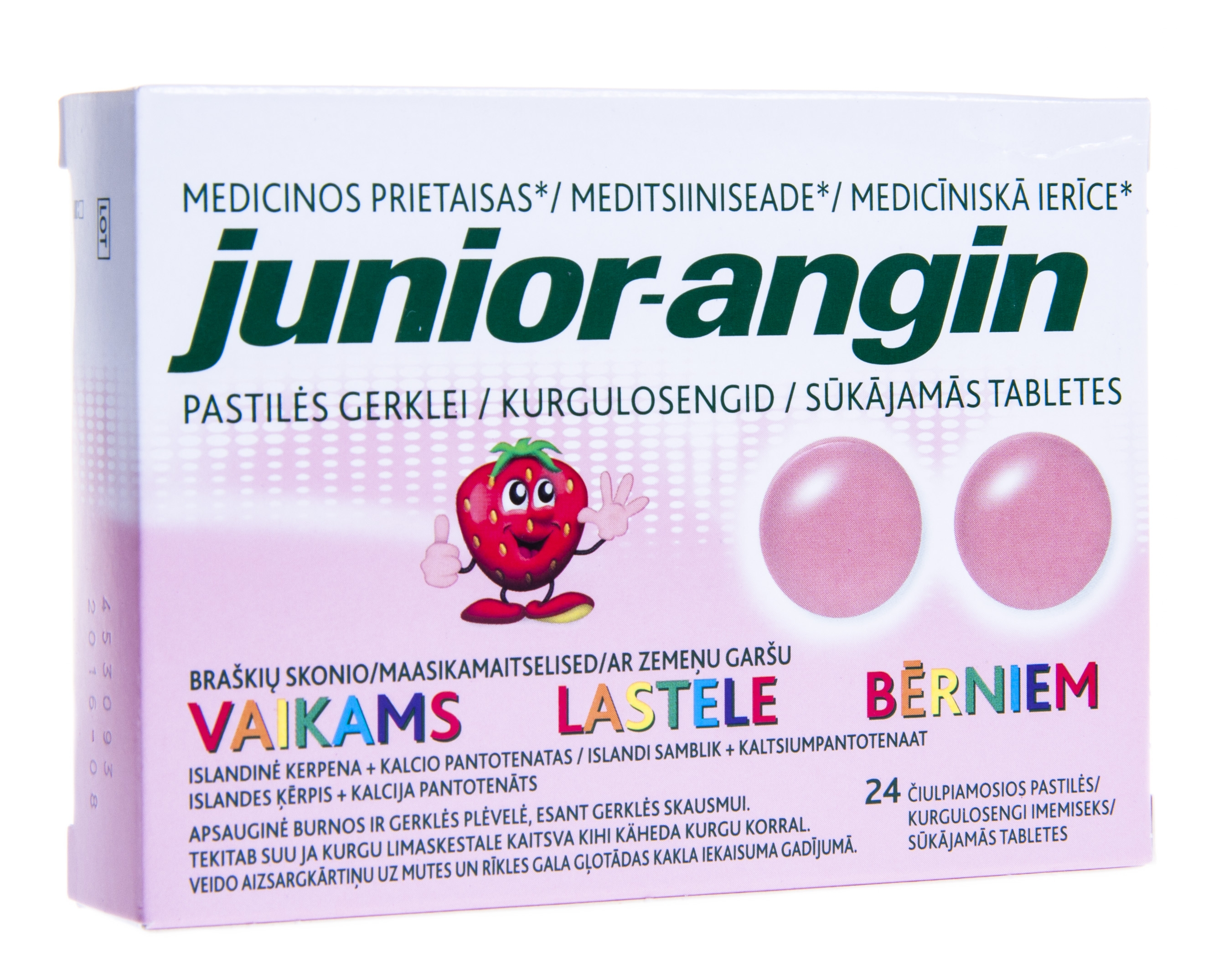 JUNIOR-ANGIN KURGULOSENGID LASTELE N24 MAASIKAMAITSELISED - Tootepilt 