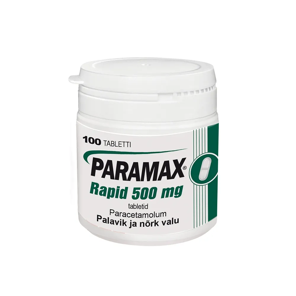 PARAMAX RAPID TBL 500MG N100 (PURGIS) - Tootepilt 2