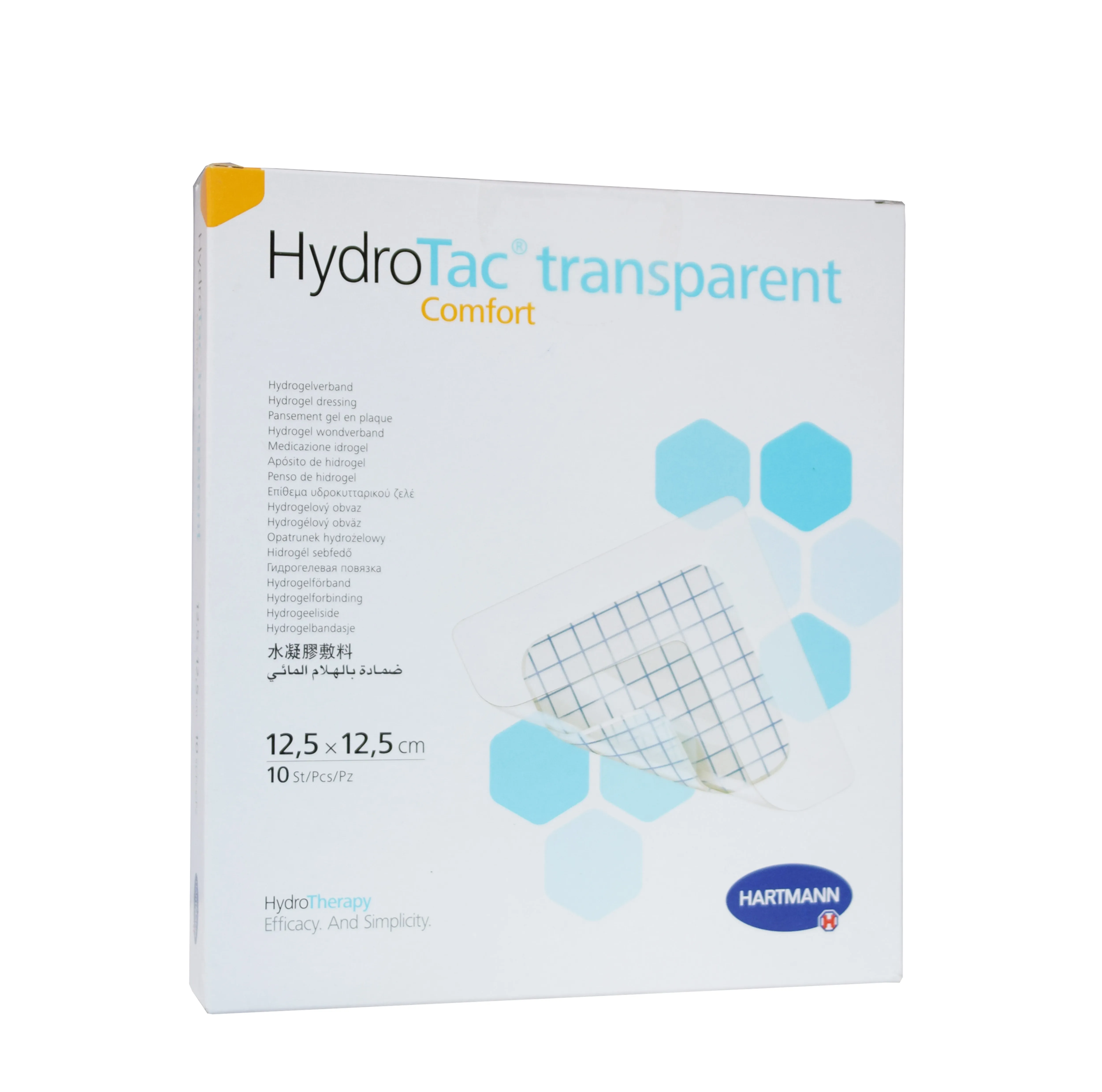 HYDROTAC TRANSPARENT COMFORT HAAVASIDE 12,5X12,5CM N10 - Tootepilt 