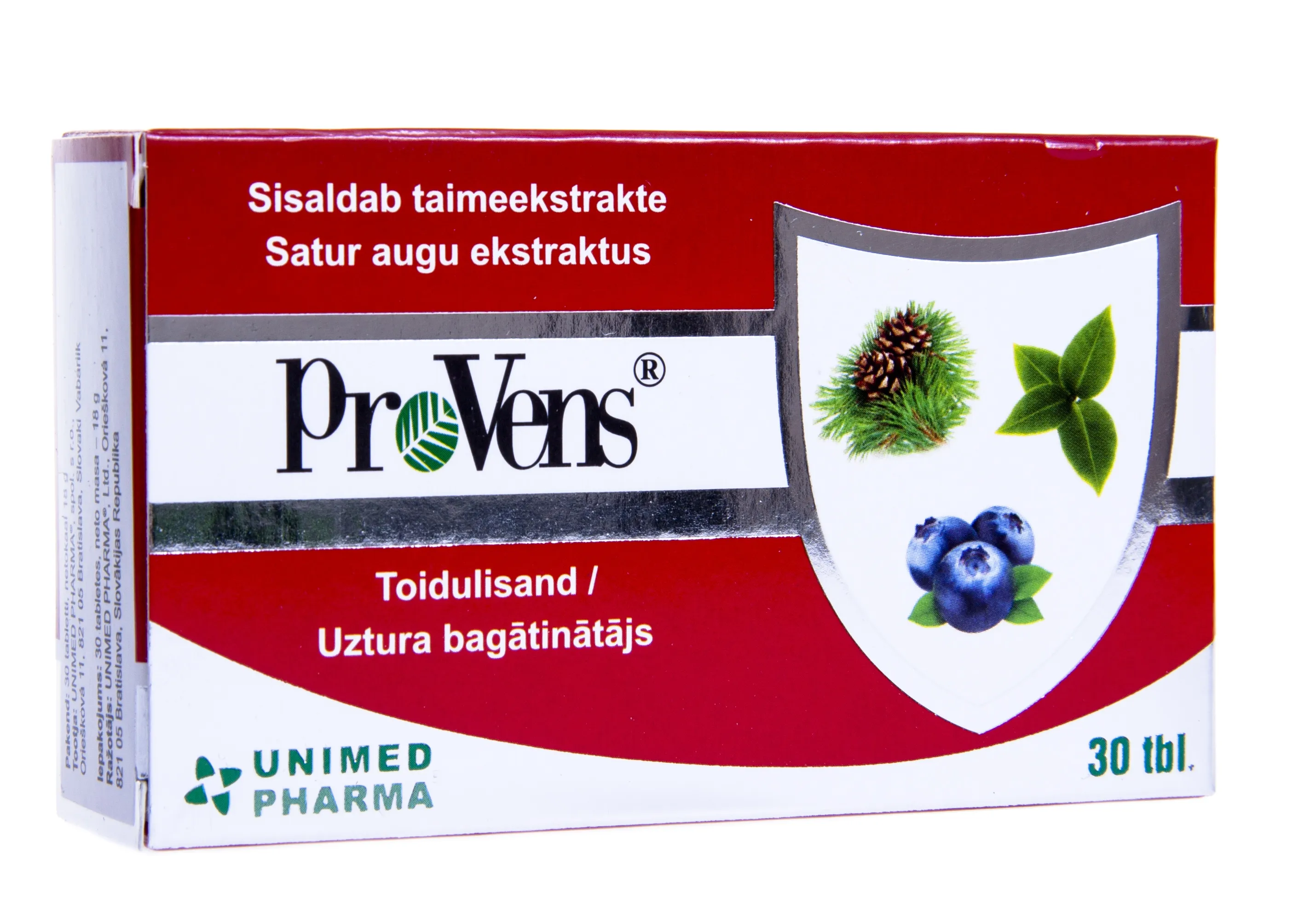 PRO VENS TBL N30 - Tootepilt 