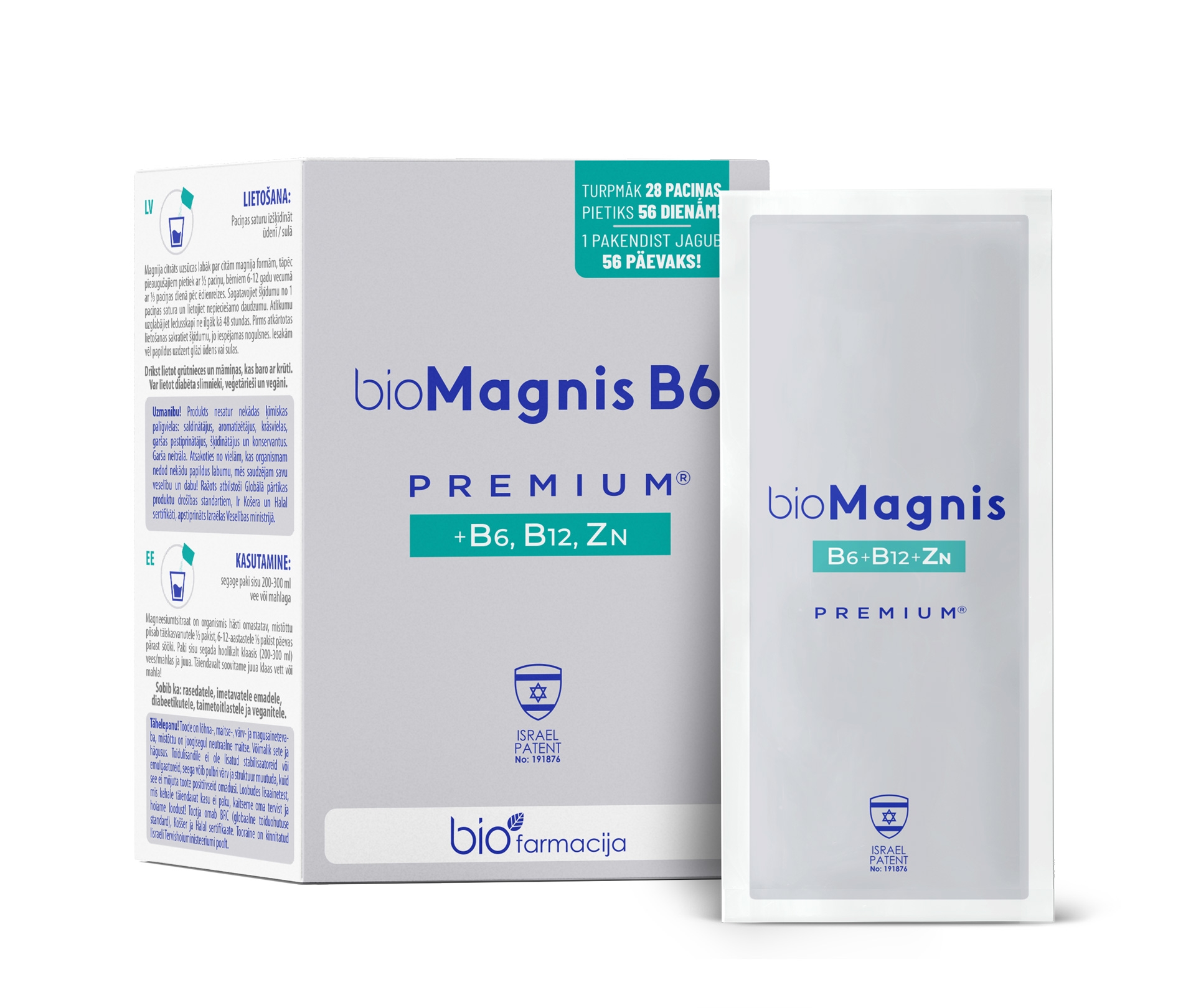 BIO MAGNIS B6 PREMIUM PULBER N28 - Tootepilt 