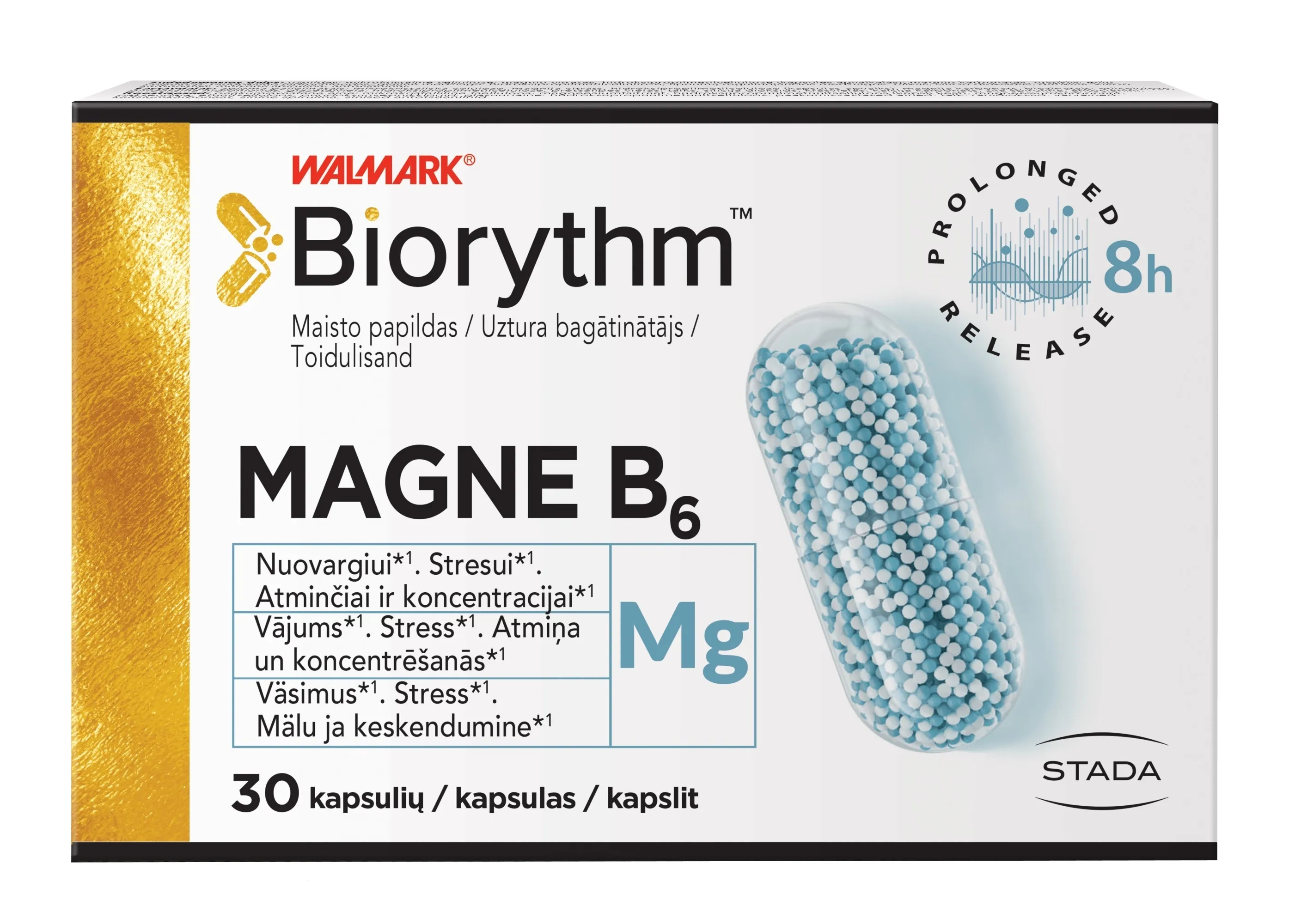 WALMARK BIORYTHM MAGNE B6 KAPSLID N30 - Tootepilt 4
