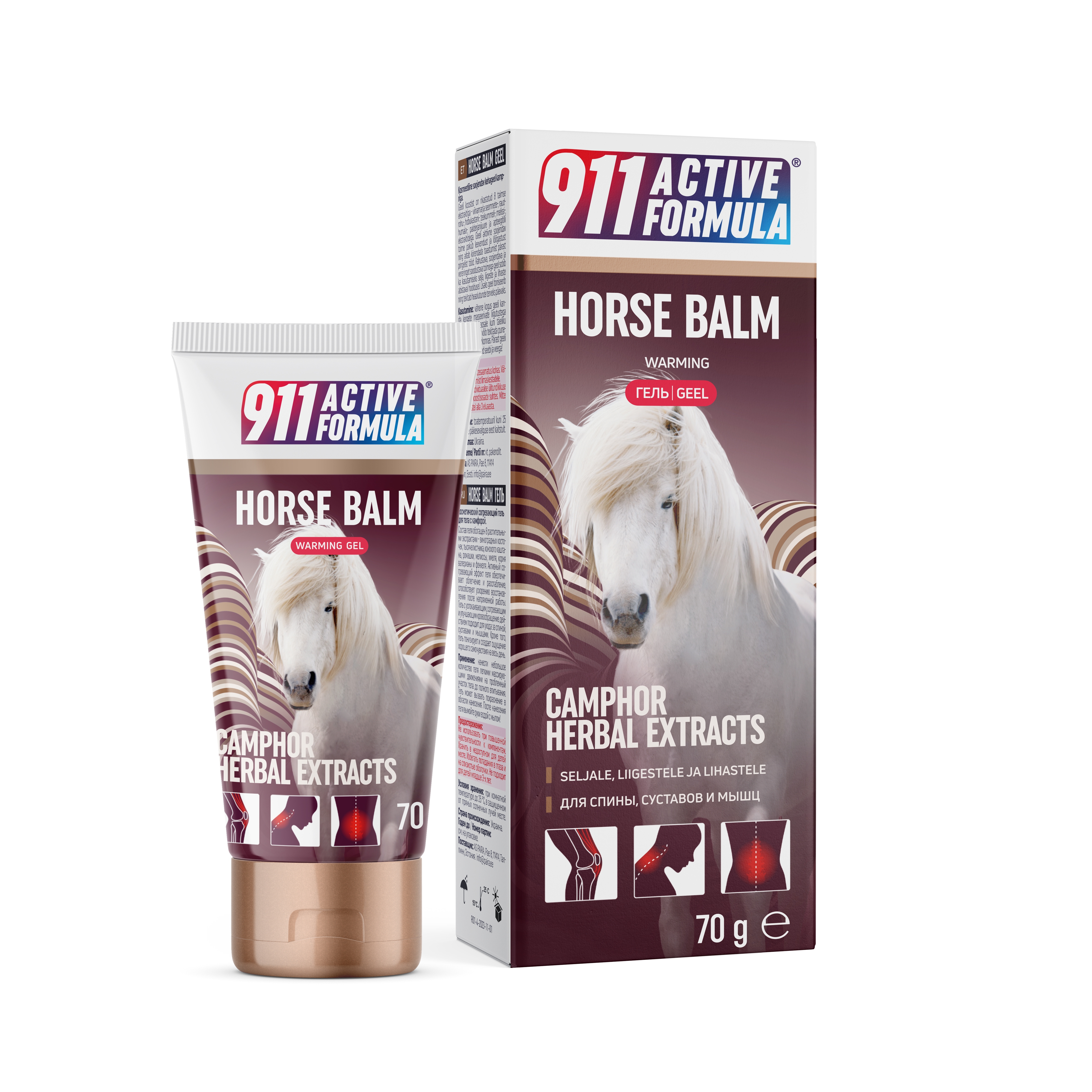 911 ACTIVE FORMULA HOBUSEPALSAM SOOJENDAV 70G - Tootepilt 