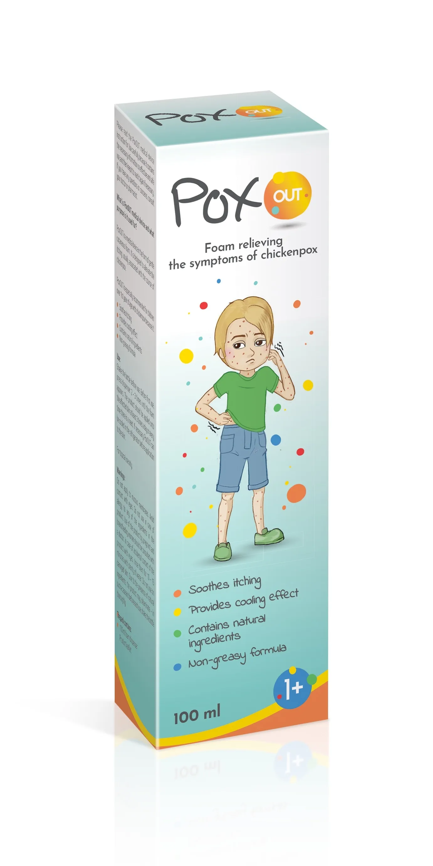 POXOUT VAHT TUULERÕUGETE SÜMPTOMEID LEEVENDAV 100ML - Tootepilt 