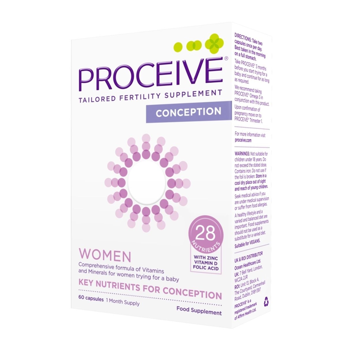 PROCEIVE CONSEPTION WOMAN KAPSLID N60 - Tootepilt 
