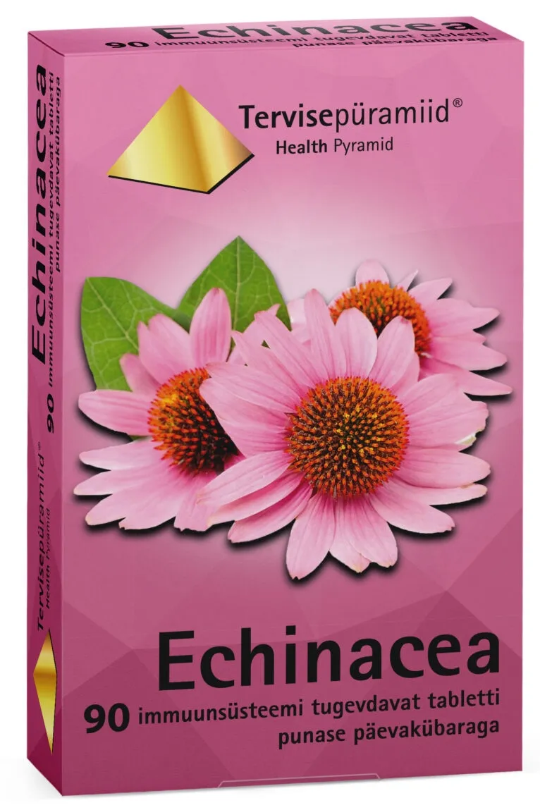 TERVISEPÜRAMIID ECHINACEA TBL N90 - Tootepilt 