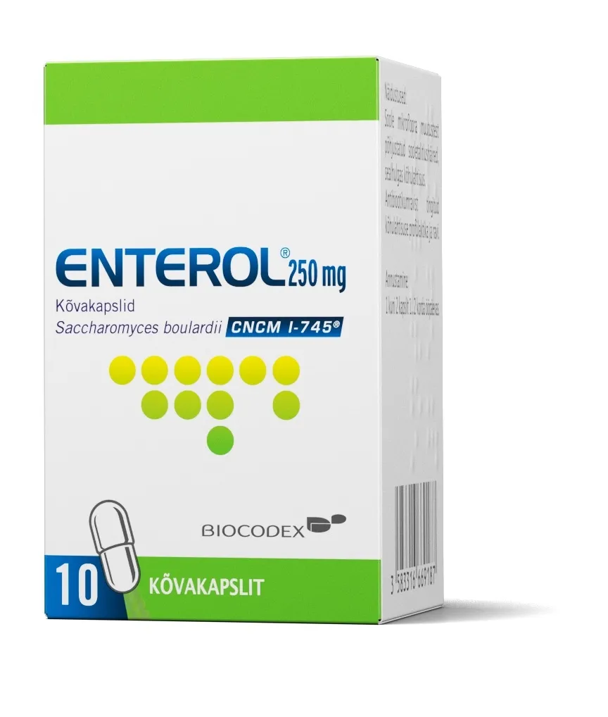 ENTEROL CAPS 250MG N10 - Tootepilt 