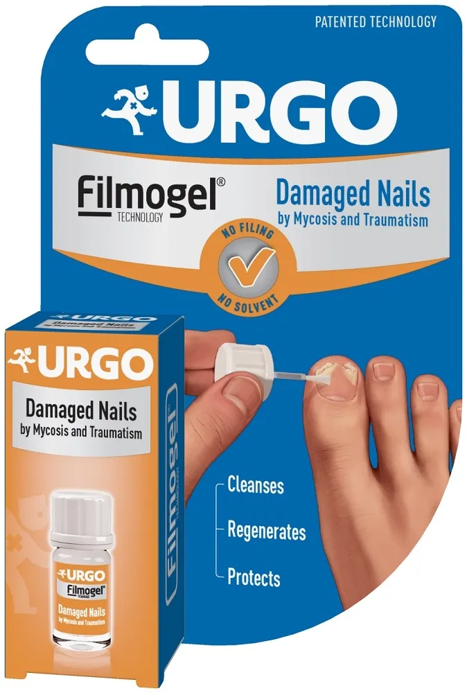 URGO DAMAGED NAILS KAHJUSTATUD KÜÜNTELE 3,3ML - Tootepilt 