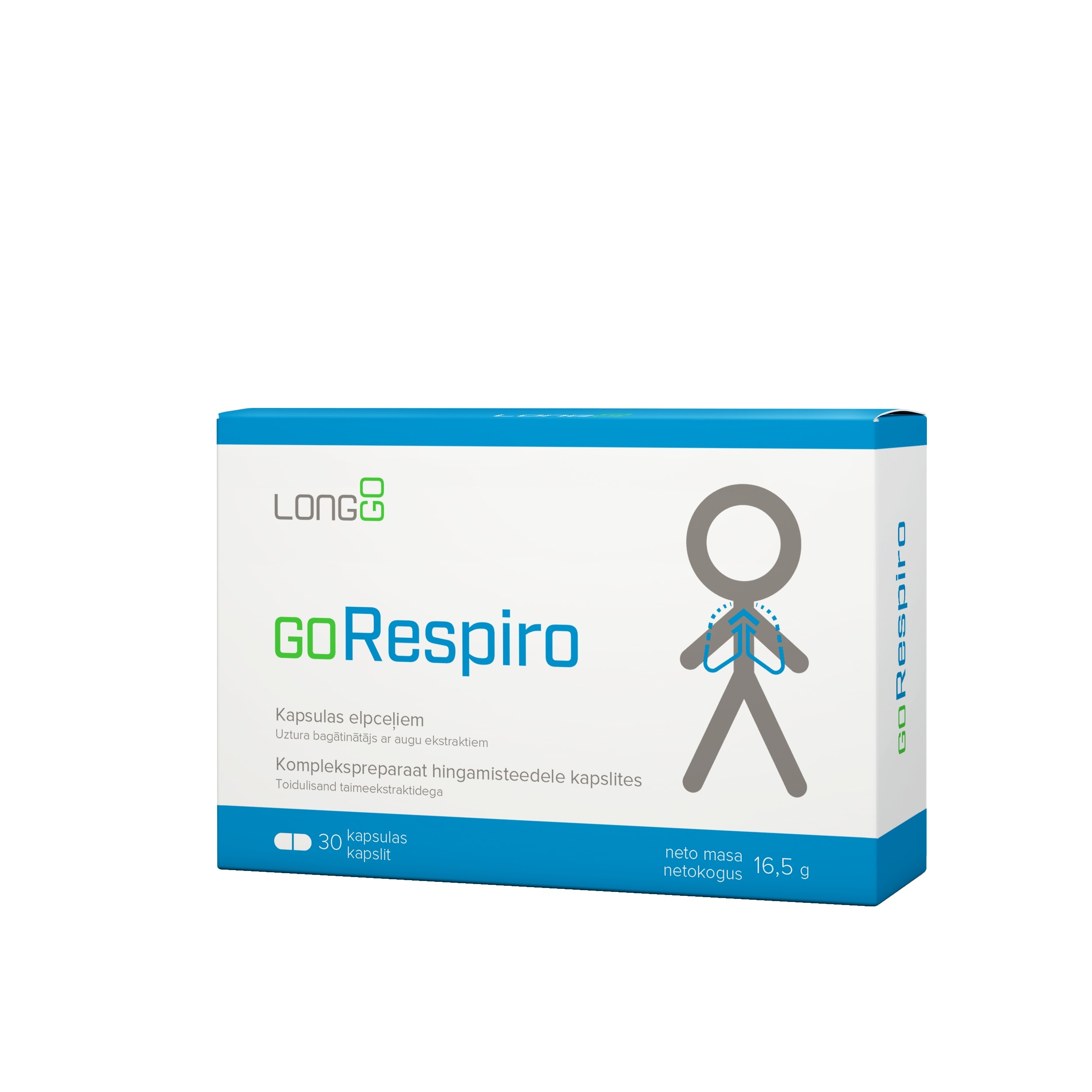 GORESPIRO CAPS N30 - Tootepilt 