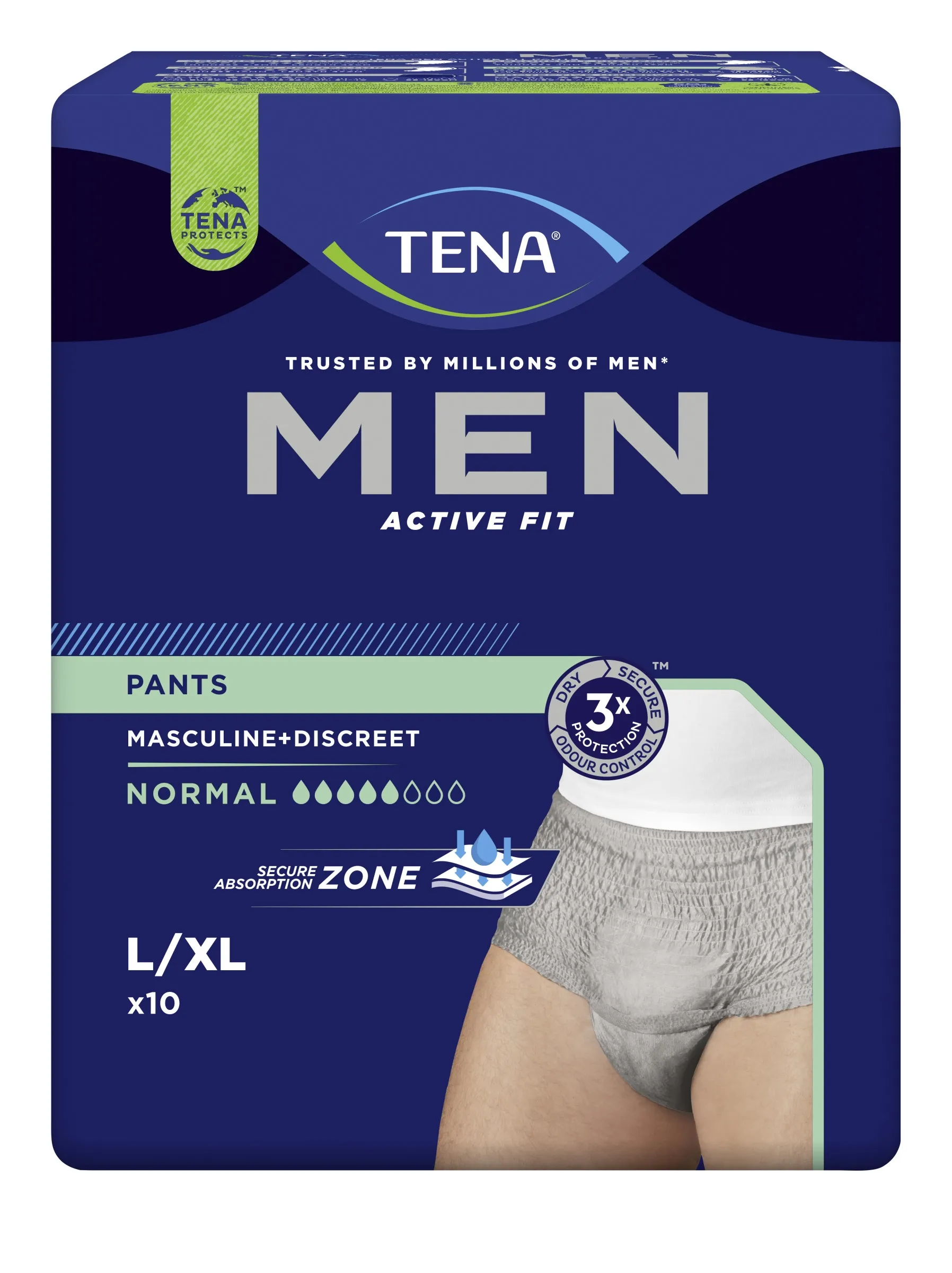 TENA MEN PANTS NORMAL L/XL N10 - Tootepilt 