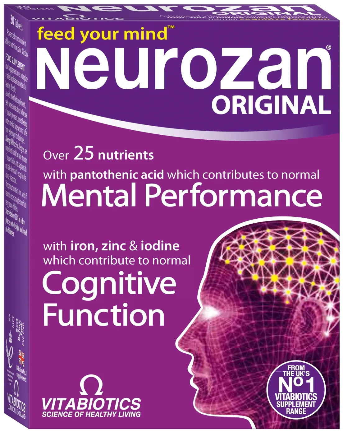 Neurozan® VIT. D3 TBL N30 - Tootepilt 