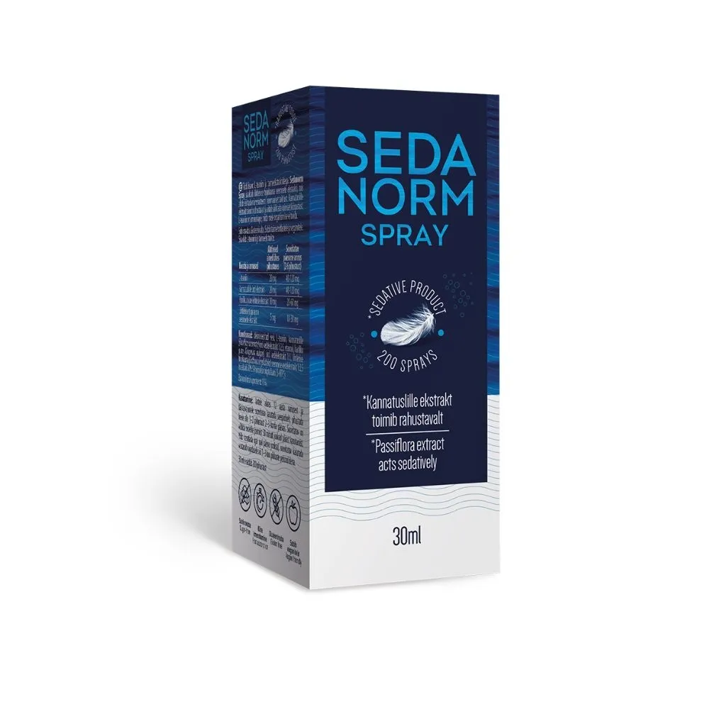 SEDANORM SPREI 30ML - Tootepilt 