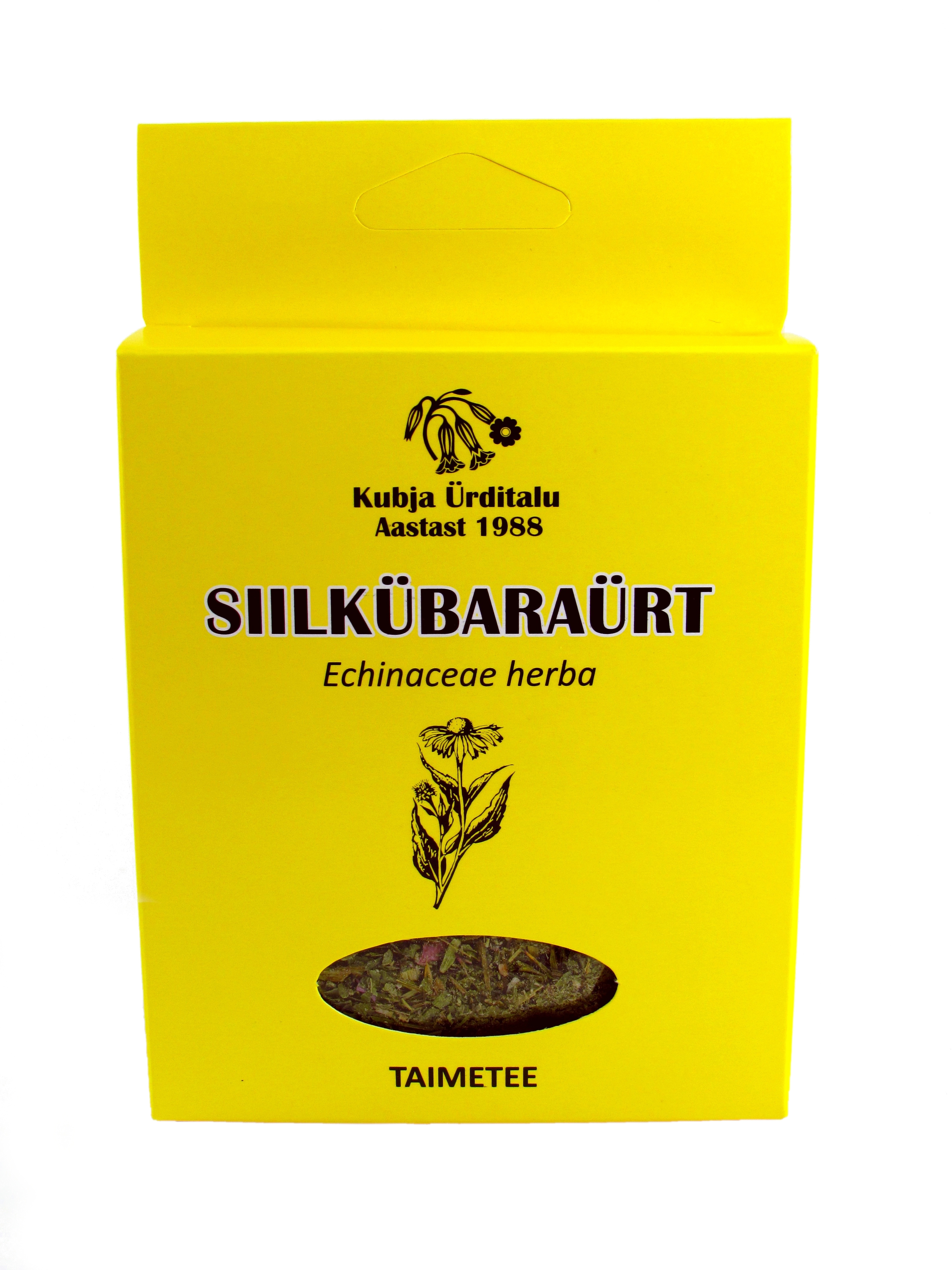 KUBJA SIILKÜBARAÜRT (ECHINACEA HERBA) 20G (KARBIS) - Tootepilt 