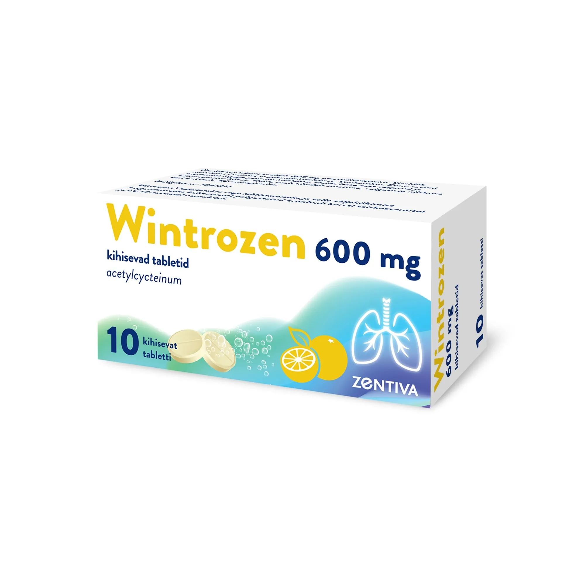 WINTROZEN KIHISEV TBL 600MG N10 - Tootepilt 