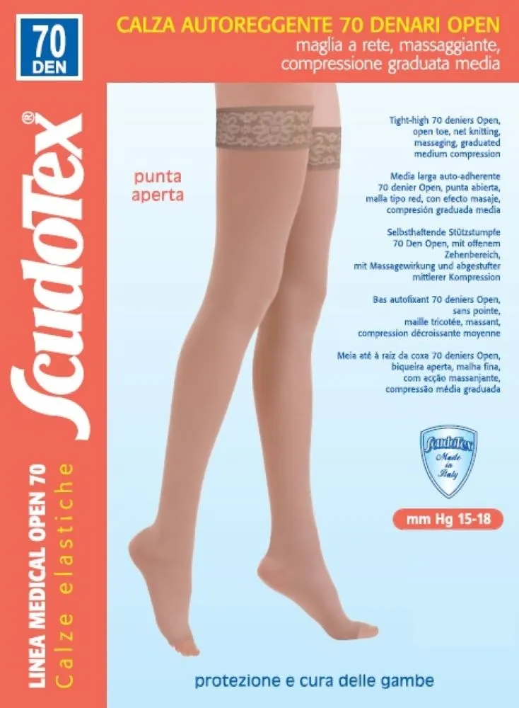 SCUDOTEX SUKAD AVATUD VARBAOSA 70DEN T5 NATURE - Tootepilt 