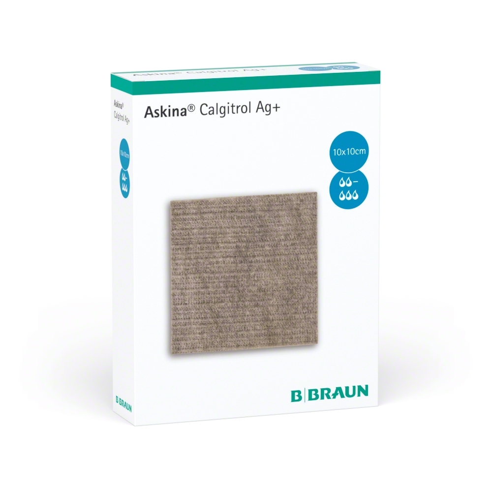 ASKINA CALGITROL AG+ HAAVASIDE 10X10CM N10 - Tootepilt 