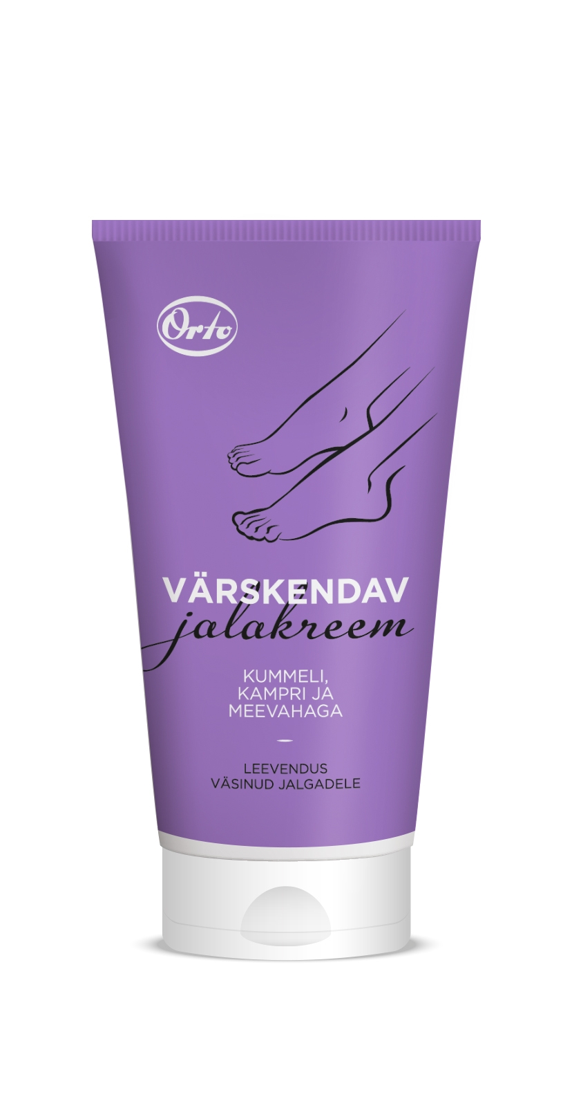 ORTO JALAKREEM VÄRSKENDAV 150ML - Tootepilt 