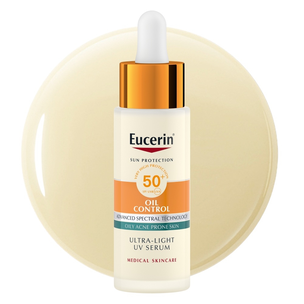 EUCERIN SUN OIL CONTROL PÄIKESEKAITSESEERUM SPF50+ 30ML - Tootepilt 