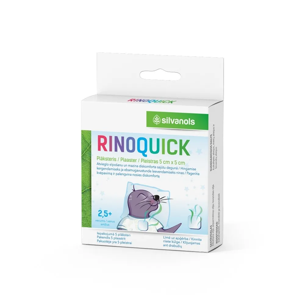 RINOQUICK AROOMIPLAASTER N5 - Tootepilt 