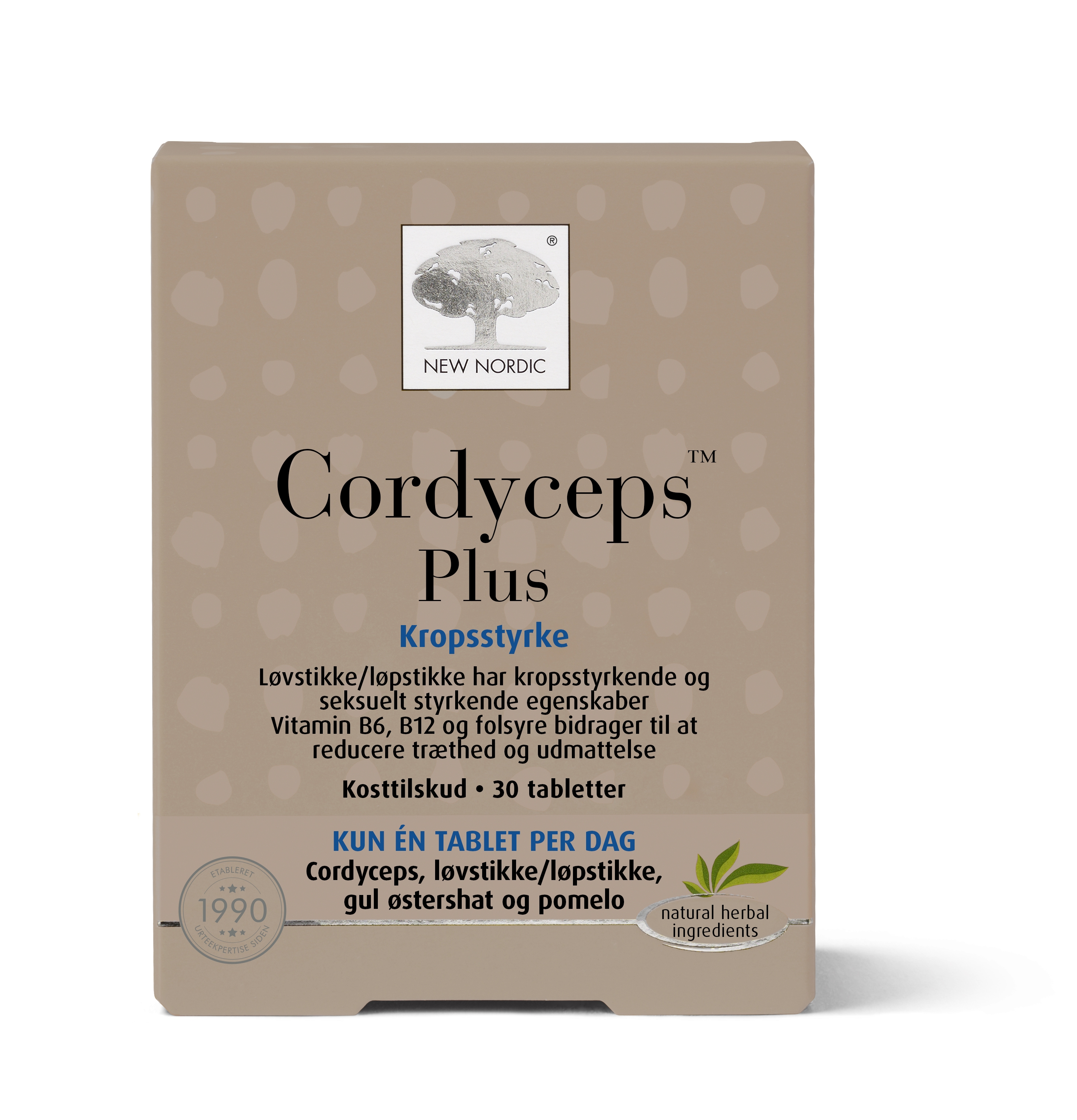 NEW NORDIC CORDYCEPS PLUS N30 - Tootepilt 