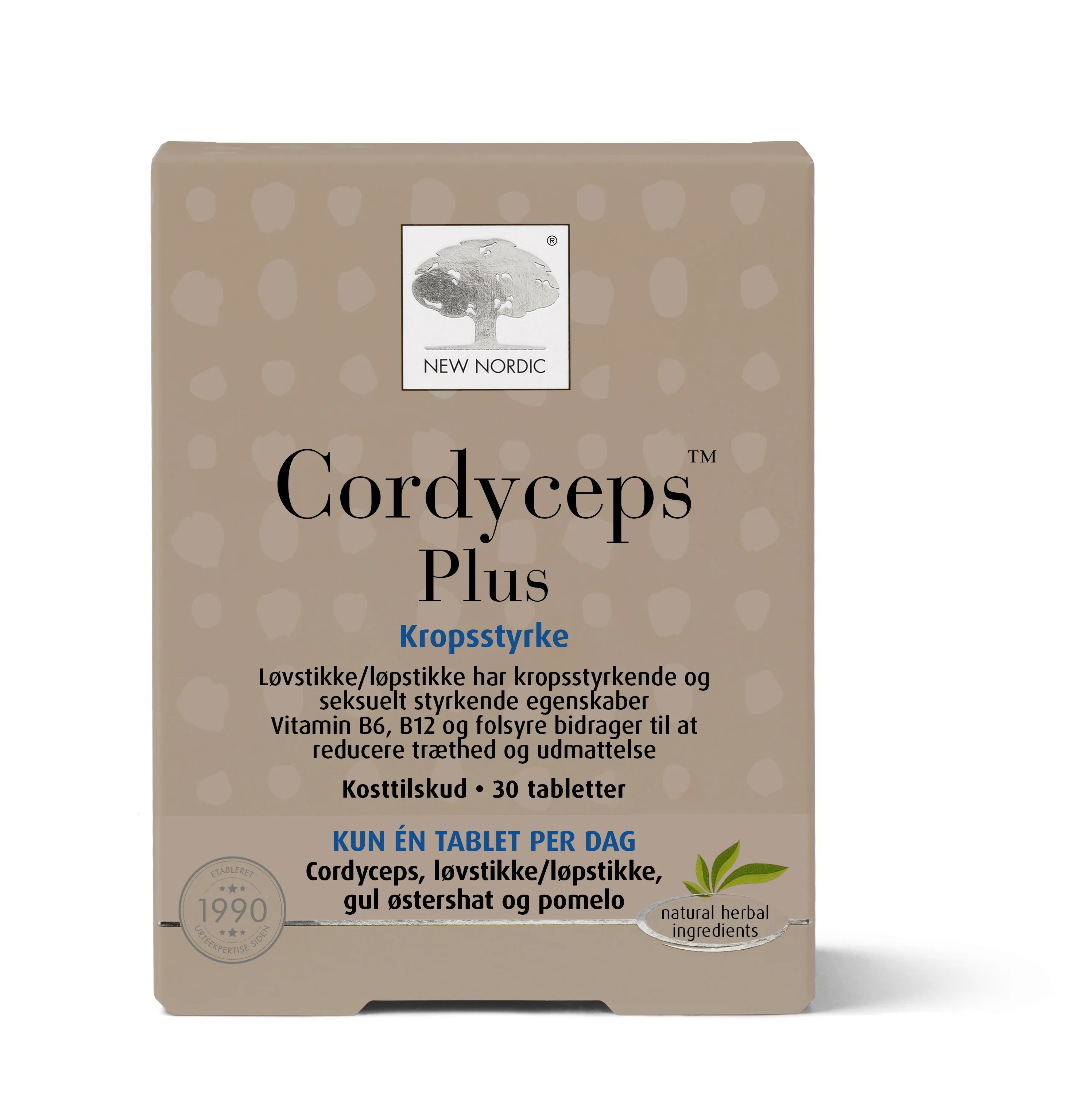 NEW NORDIC CORDYCEPS PLUS N30 - Tootepilt 