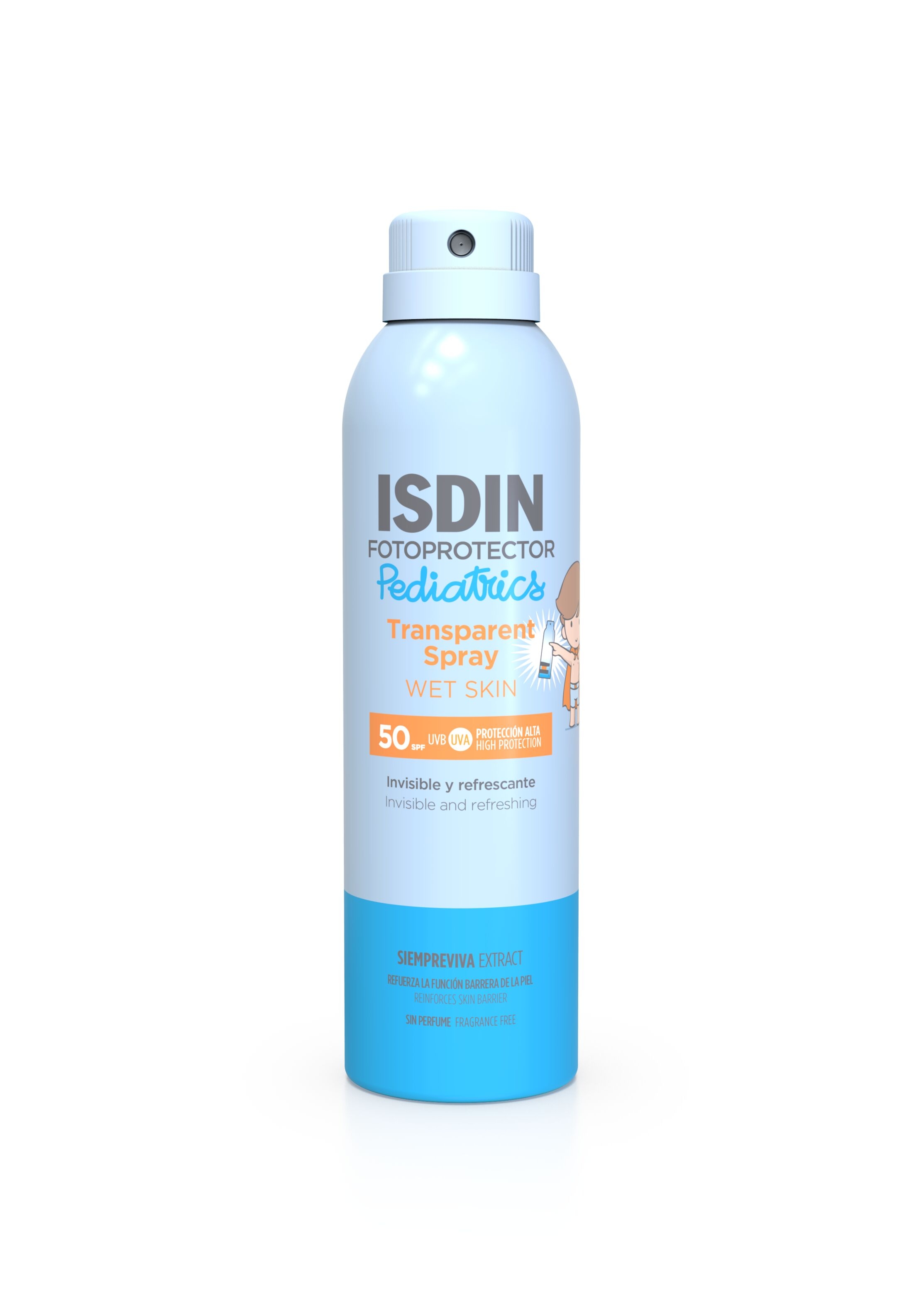 ISDIN SUN PÄIKESEKAITSEAEROSOOL VEEKINDEL LASTE SPF50 250ML - Tootepilt 3