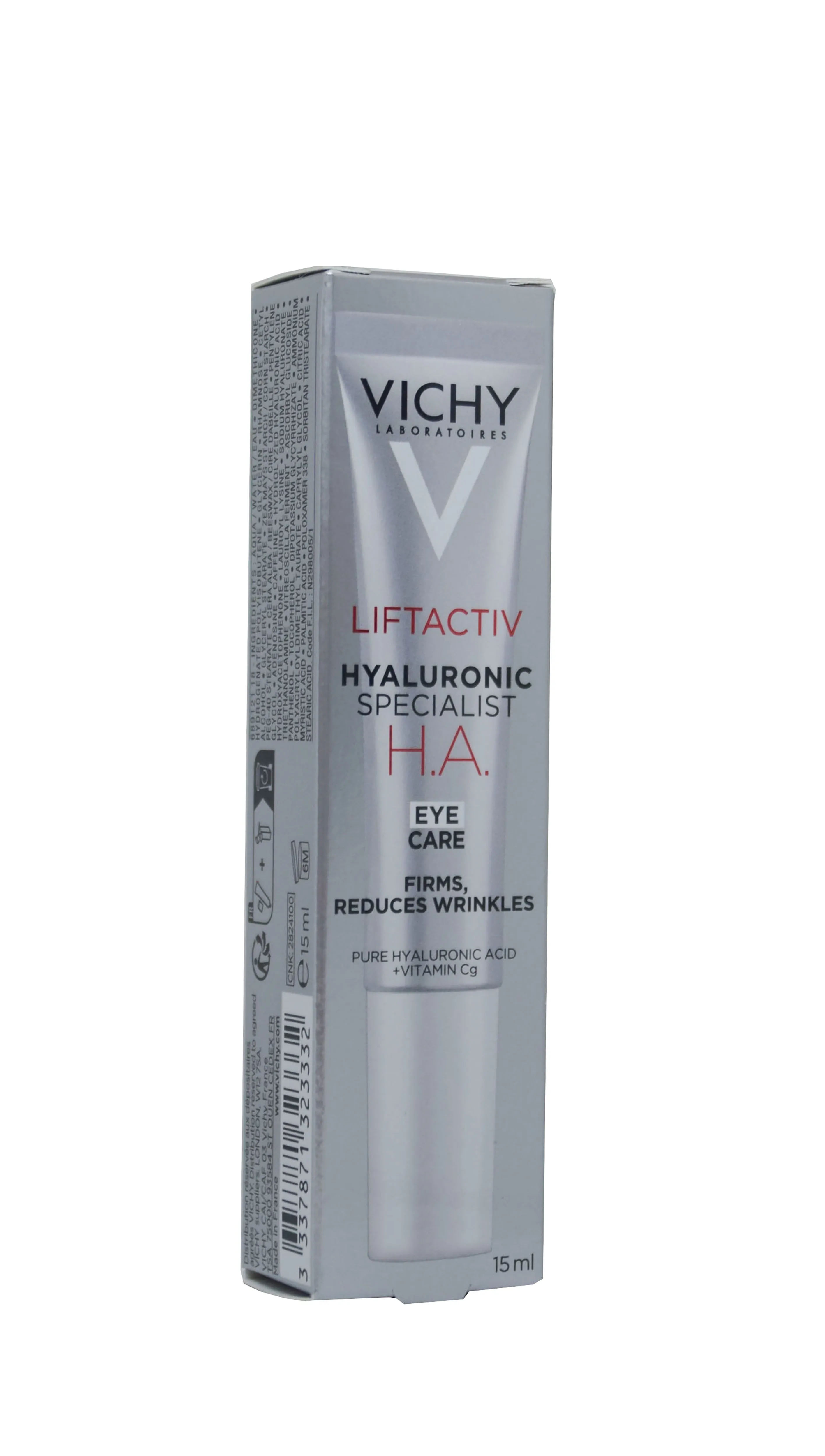 VICHY LIFTACTIV HYALURONIC H.A. SILMAÜMBRUSKREEM 15ML - Tootepilt 