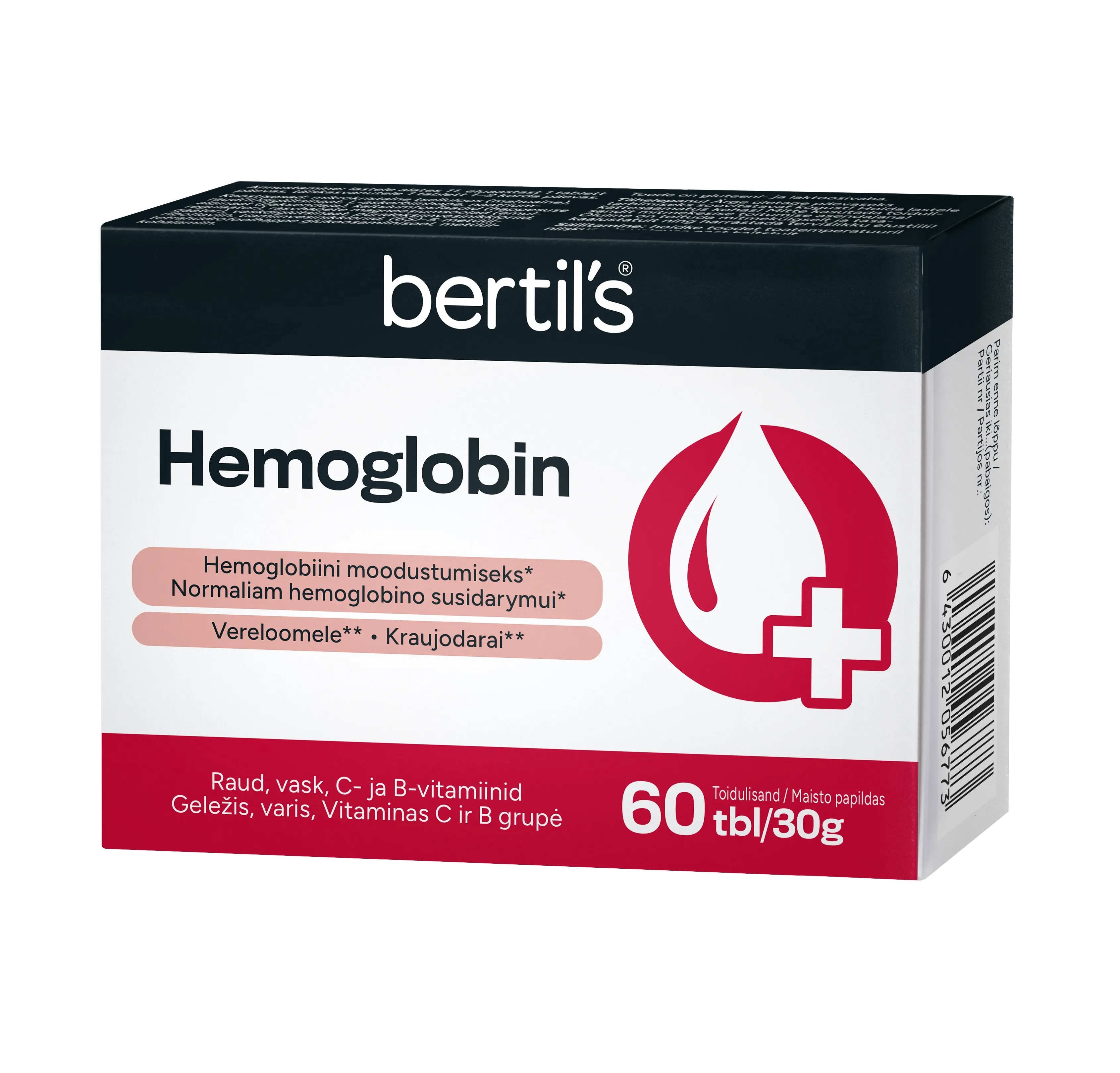 BERTILS HEMOGLOBIN N60 - Tootepilt 