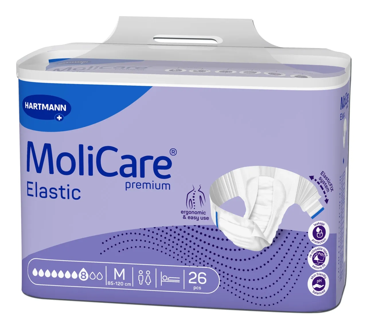MOLICARE ELASTIC 8 TILKA M N26 - Tootepilt 