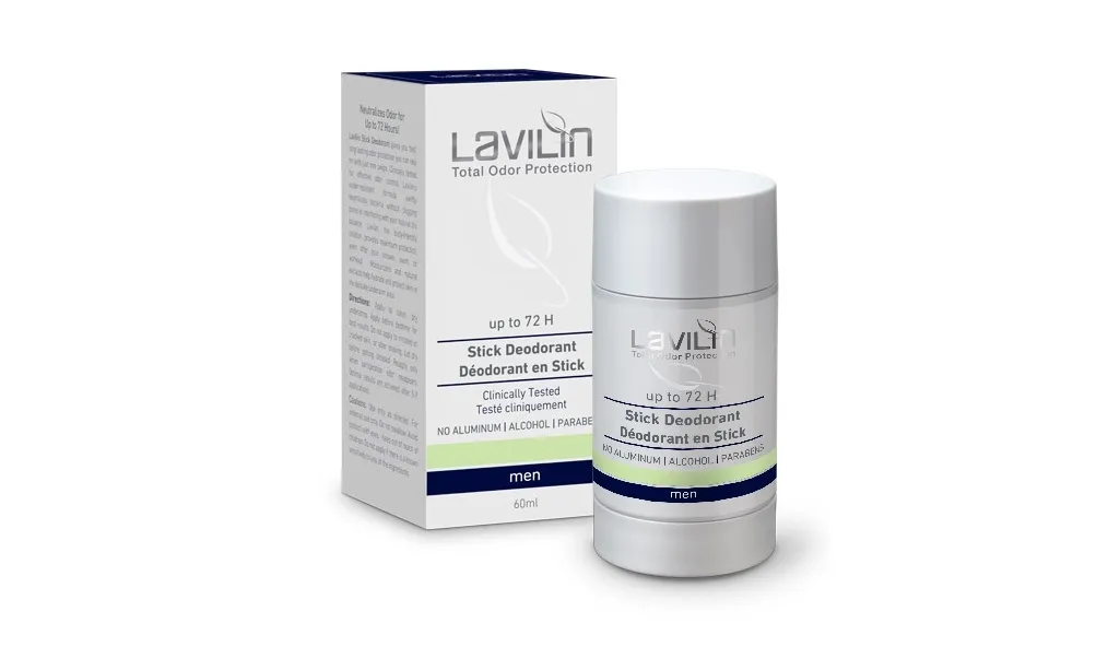 LAVILIN DEODORANT STICK 72H MEESTELE 60ML - Tootepilt 