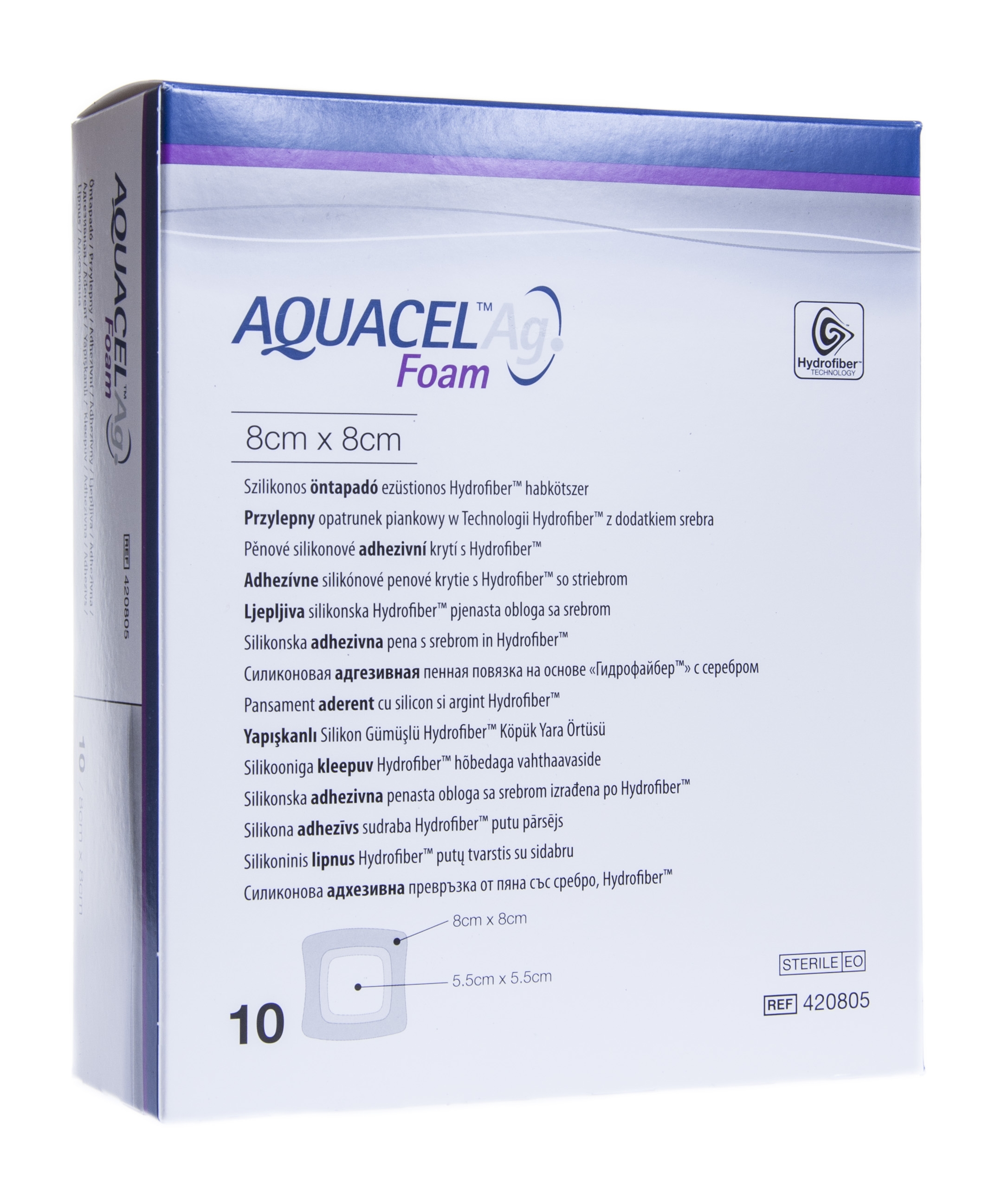 AQUACEL AG FOAM KLEEP HAAVASIDE 8CMX8CM N10 - Tootepilt 