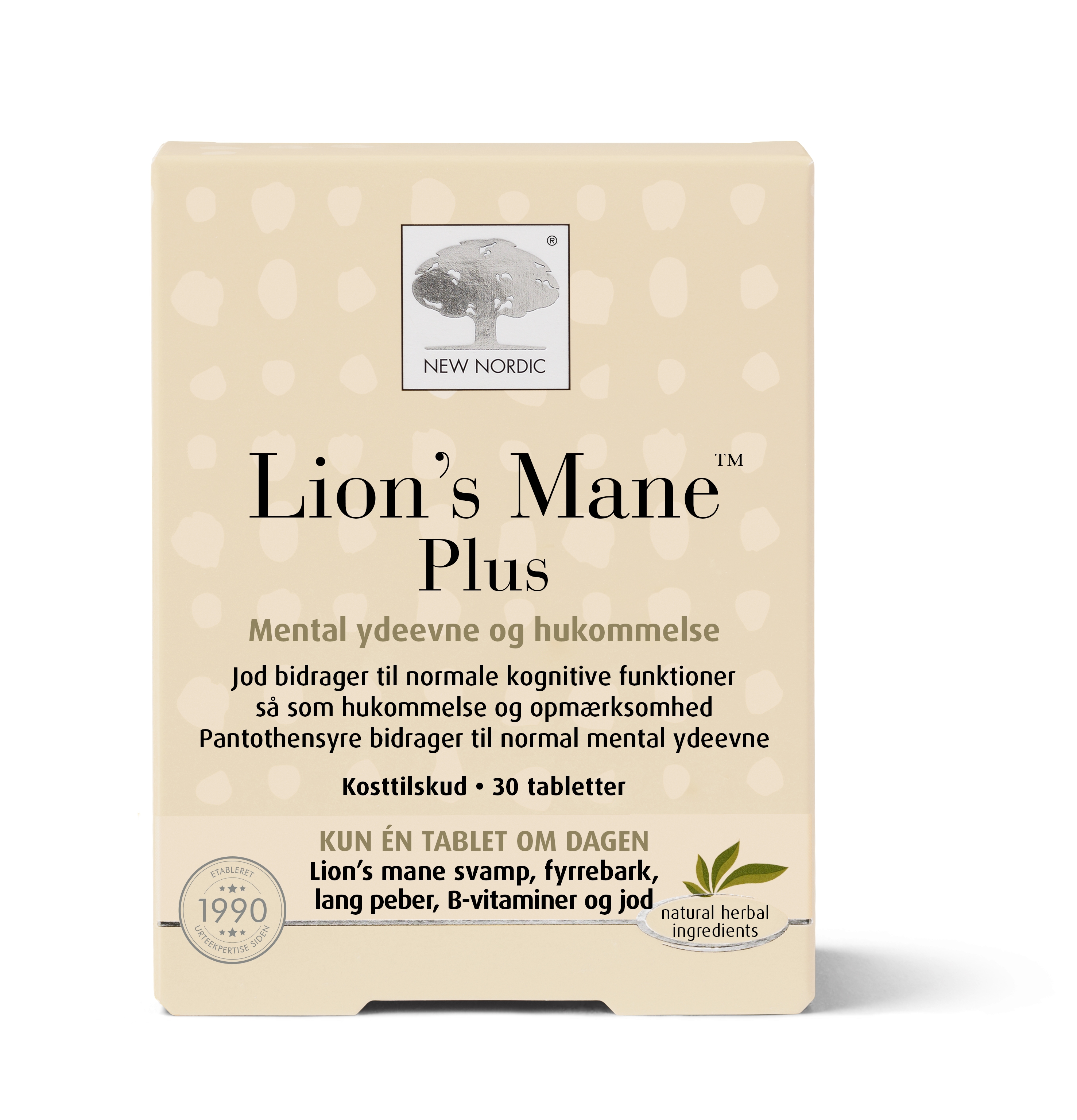 NEW NORDIC LIONS MANE PLUS N30 - Tootepilt 