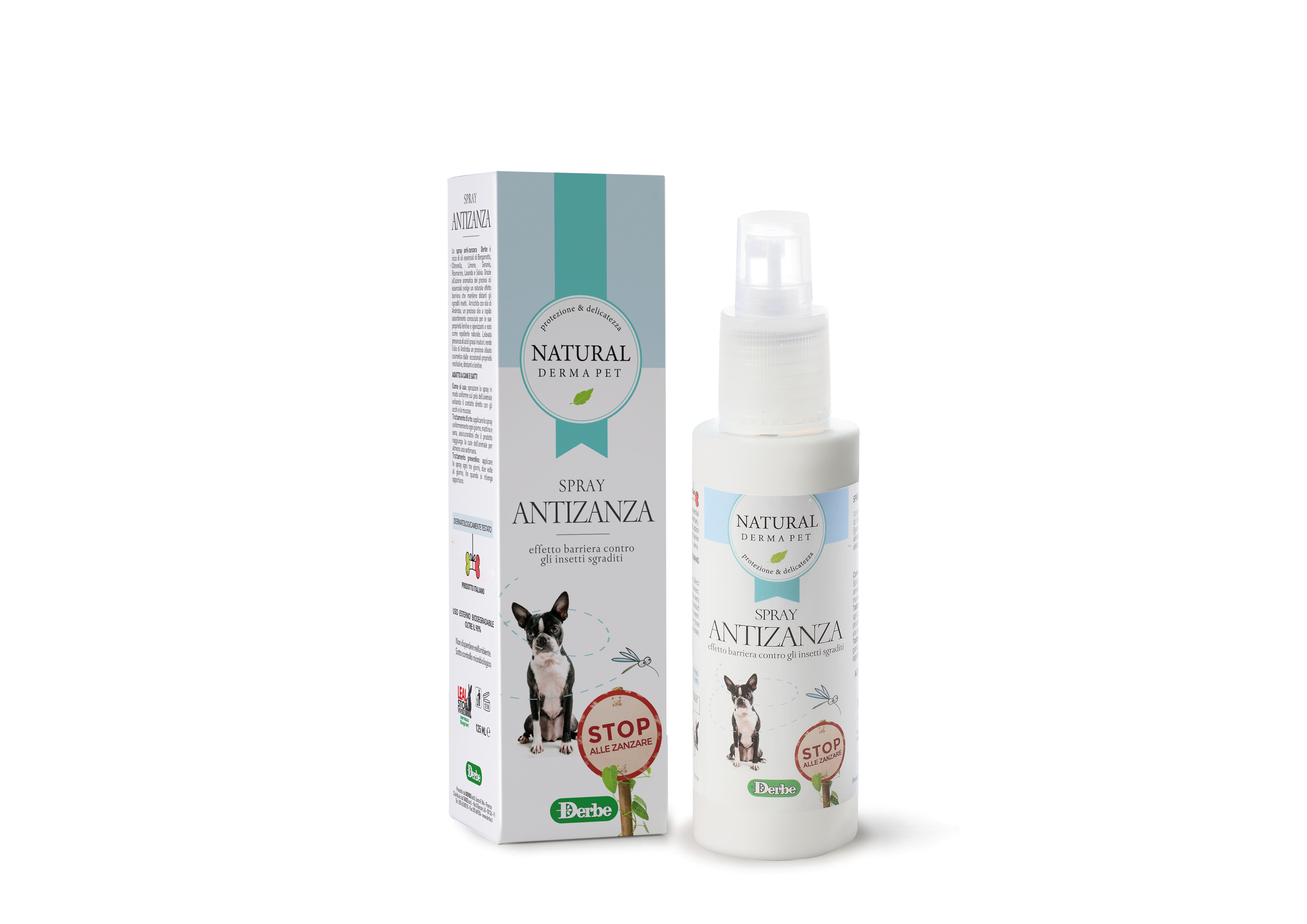 Derbe Antizanza sääskedevastane sprei 125ml - Tootepilt 