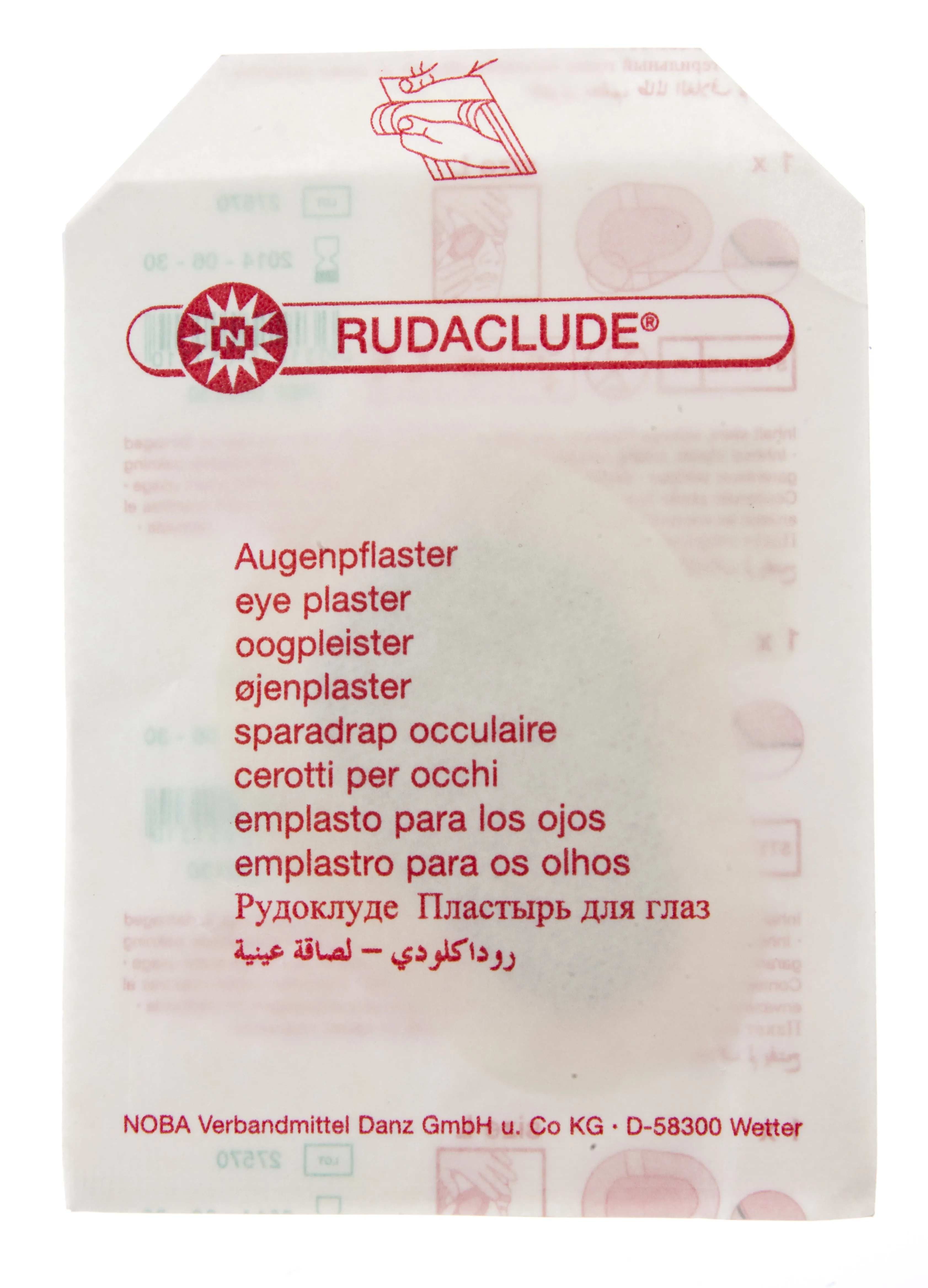 RUDACLUDE SILMAPLAASTER SUUR TÄISKASVANUTELE - Tootepilt 