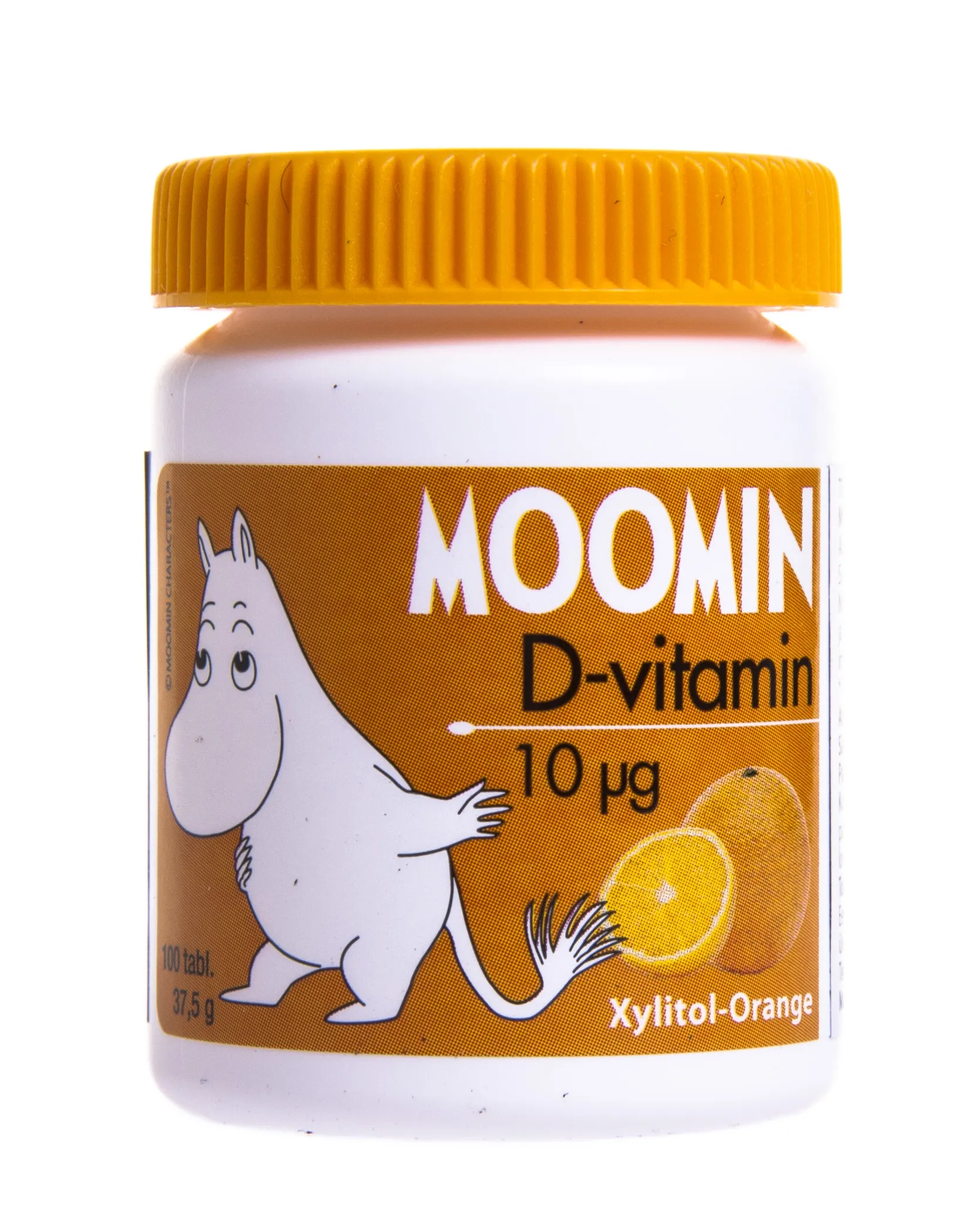 MUUMI D-VITAMIIN NÄRIMISTBL 10MCG N100 KSÜLITOOLIGA - Tootepilt 