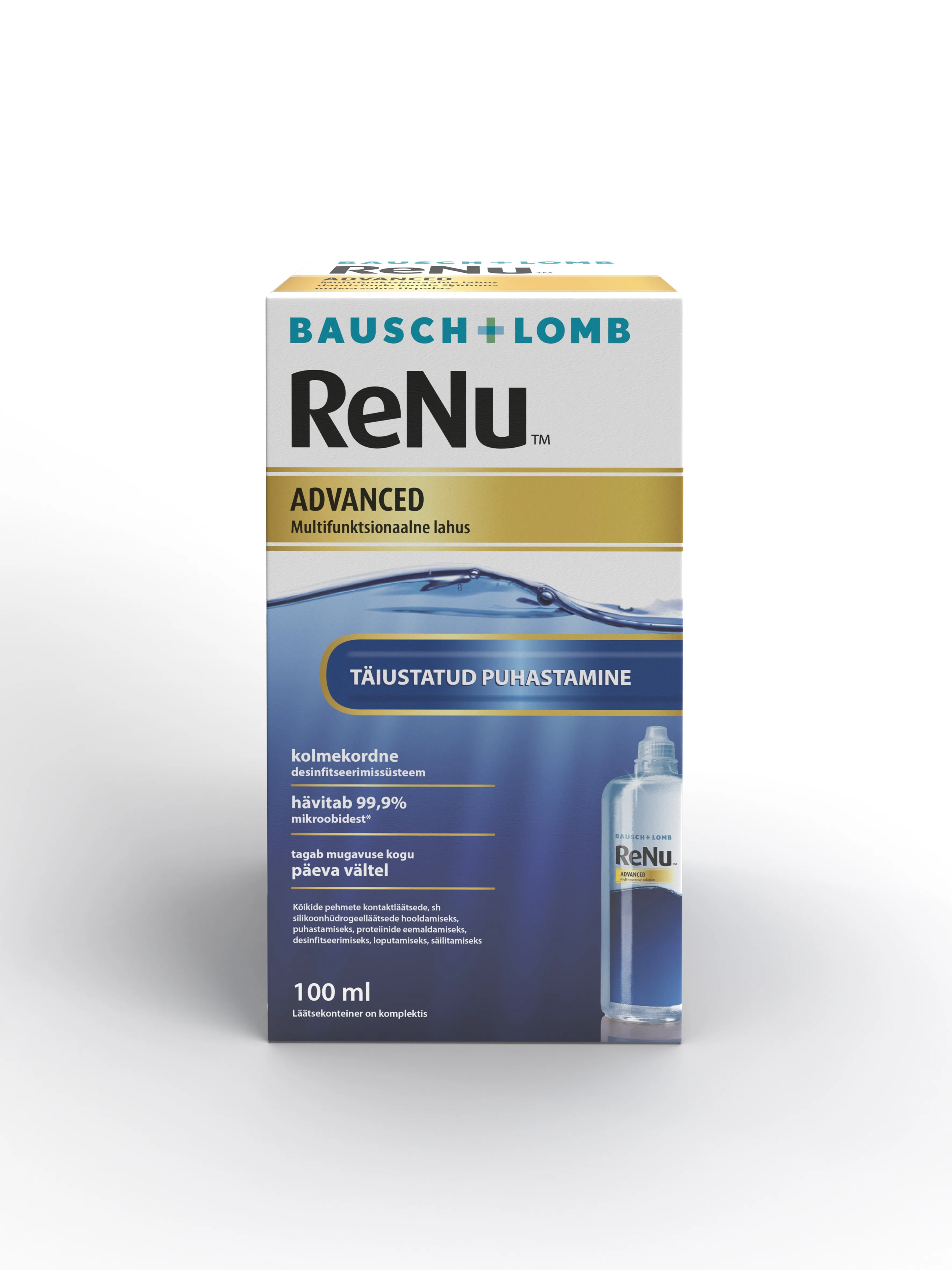BAUSCH&LOMB RENU ADVANCED MULTIFUNKTSIONAALNE LAHUS 100ML - Tootepilt 