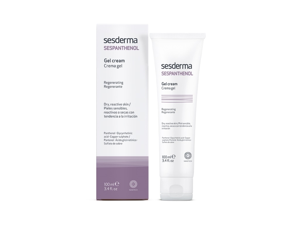 SESDERMA SESPANTHENOL GEEL-KREEM TUNDLIKULE NAHALE 100ML - Tootepilt 