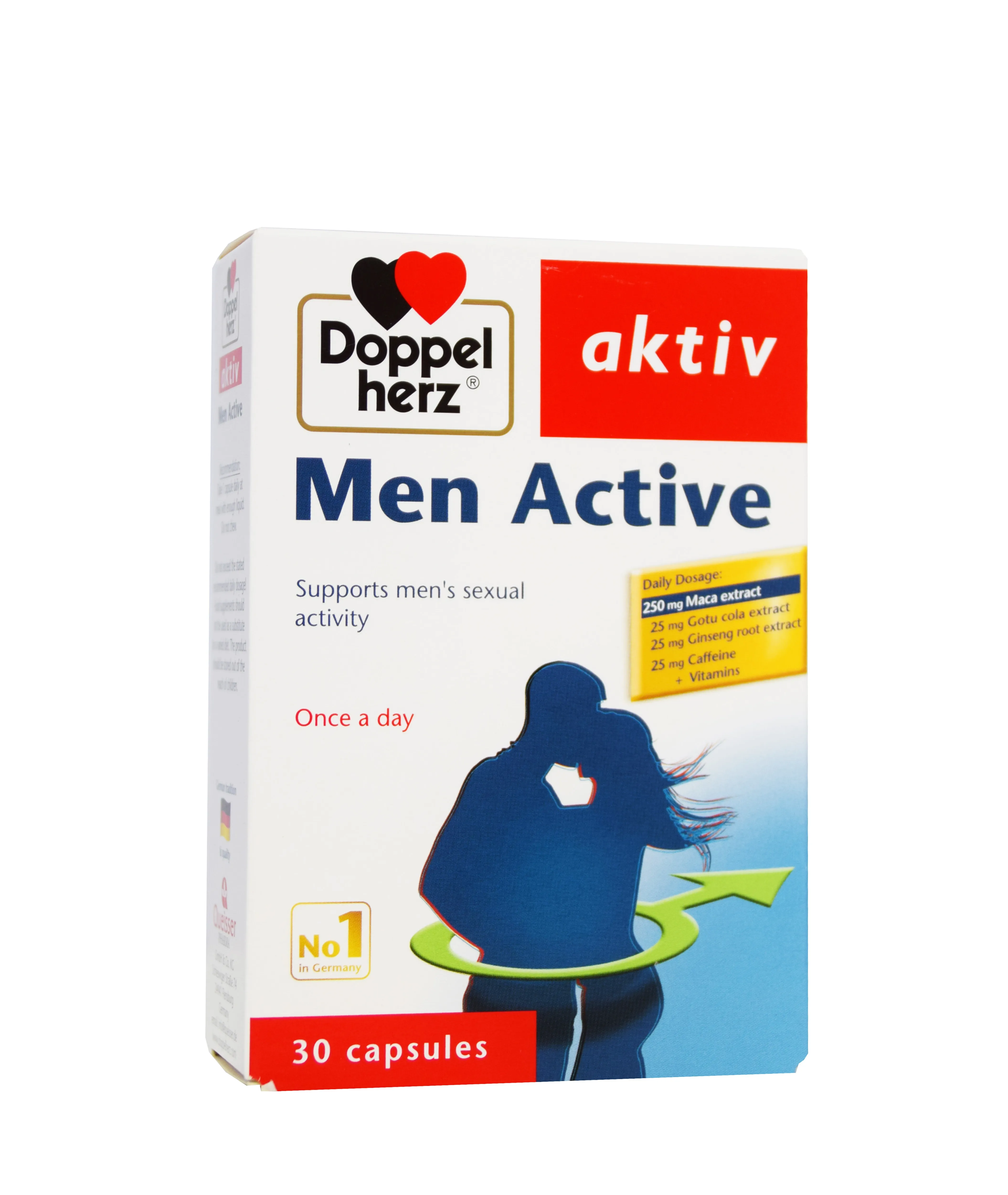 DOPPELHERZ MEN ACTIVE CAPS N30 - Tootepilt 