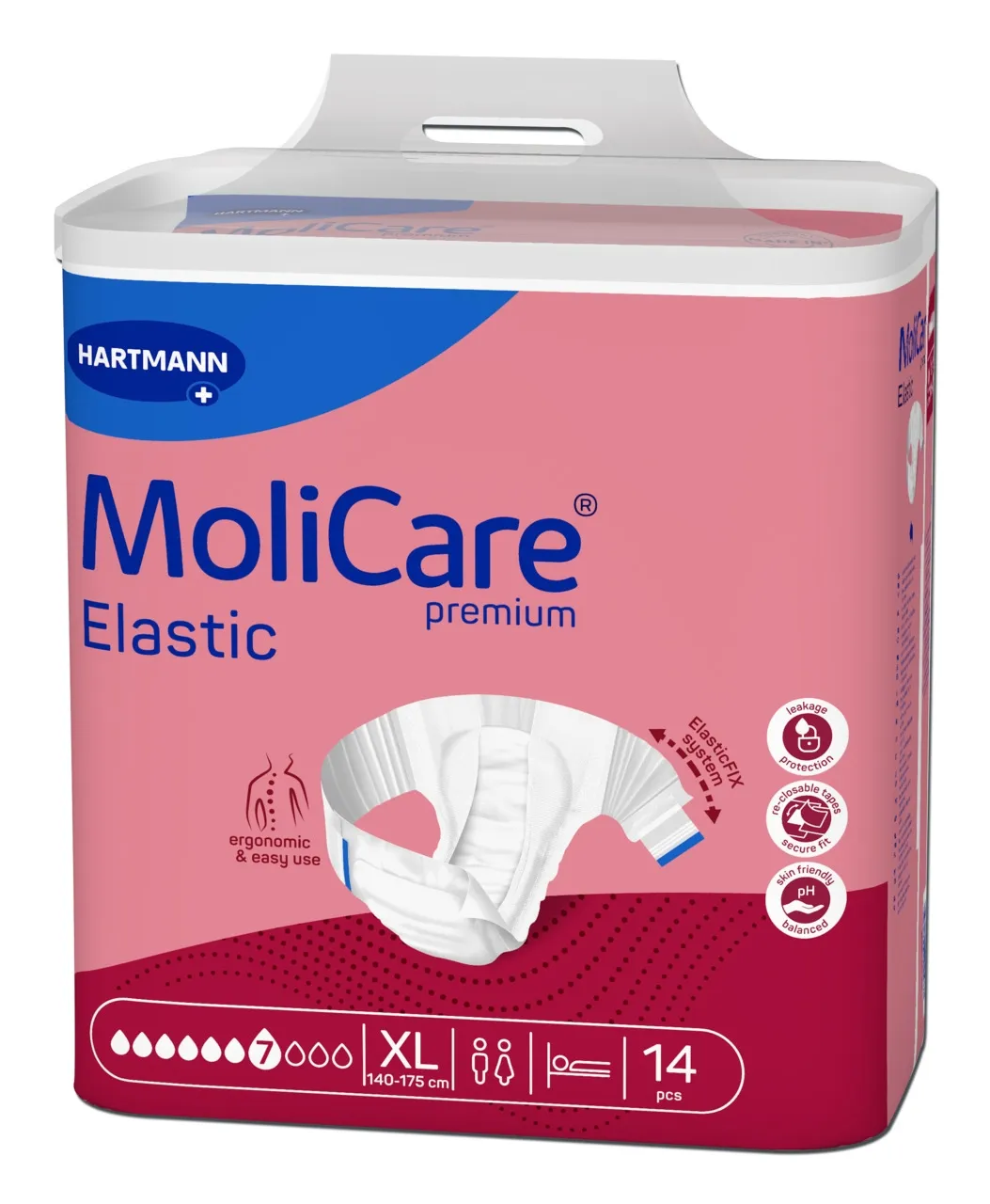 MOLICARE ELASTIC 7 TILKA XL N14 - Tootepilt 