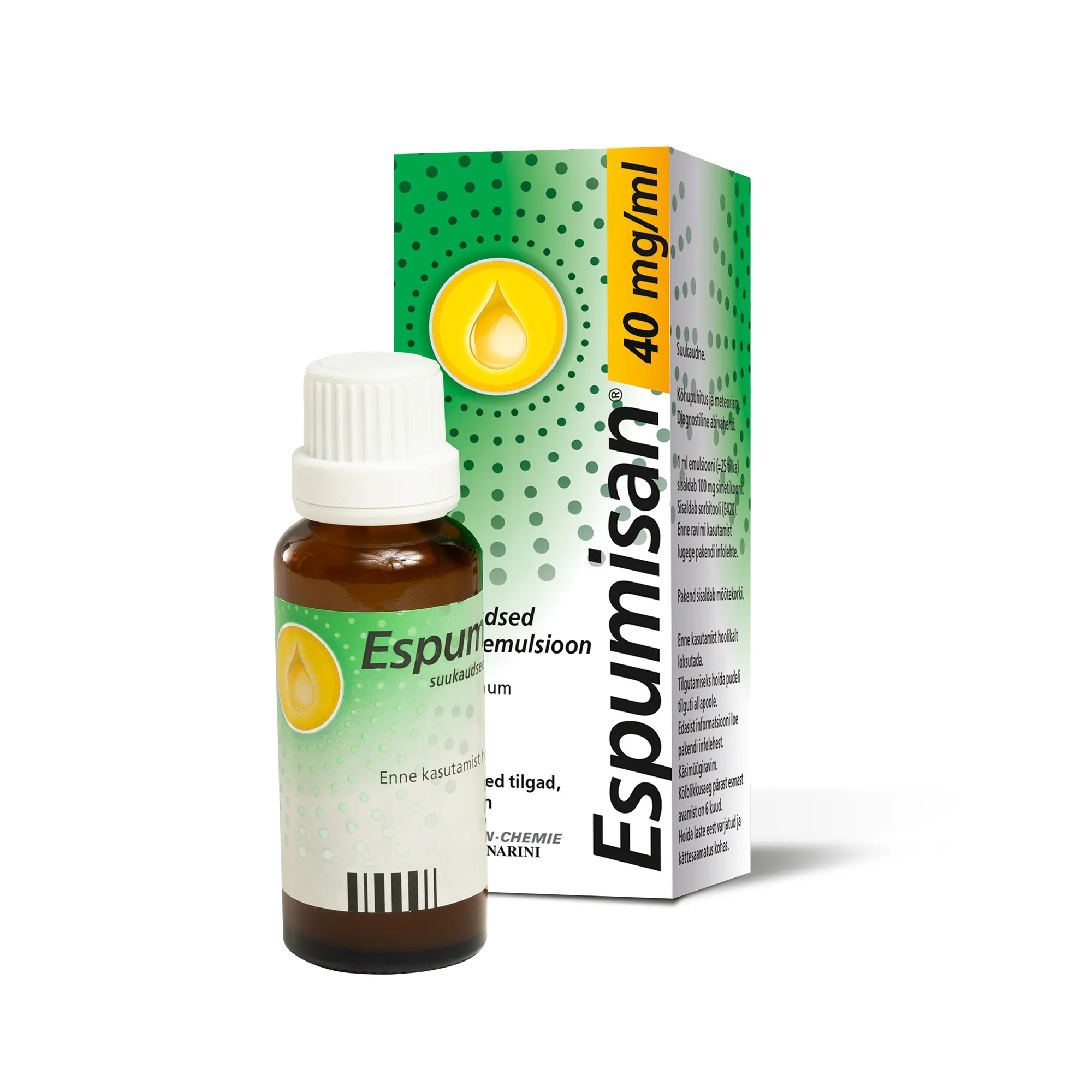 ESPUMISAN L EMULSIOON 40MG/ML 30ML - Tootepilt 5