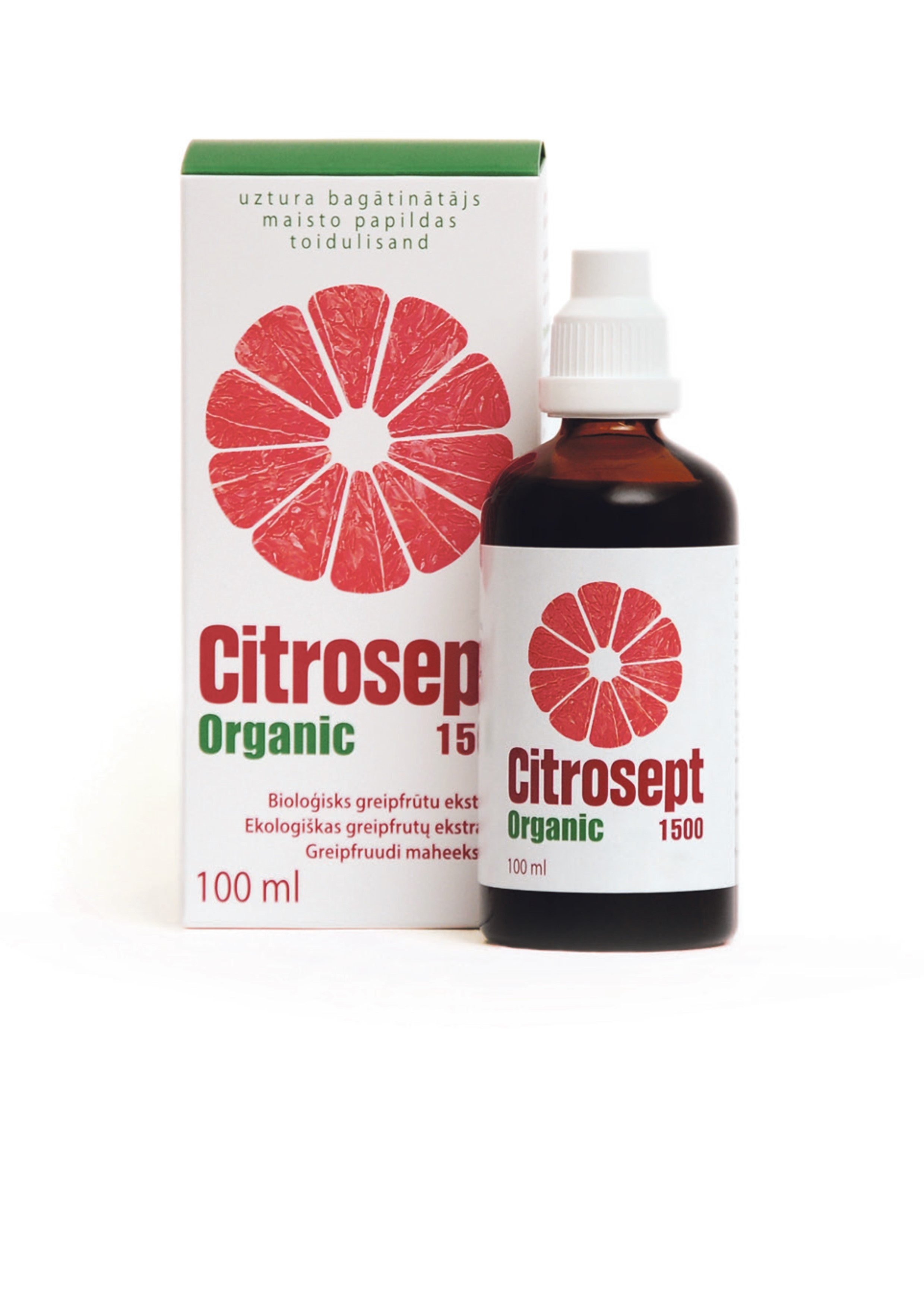 CITROSEPT ORGANIC 1500 100ML - Tootepilt 