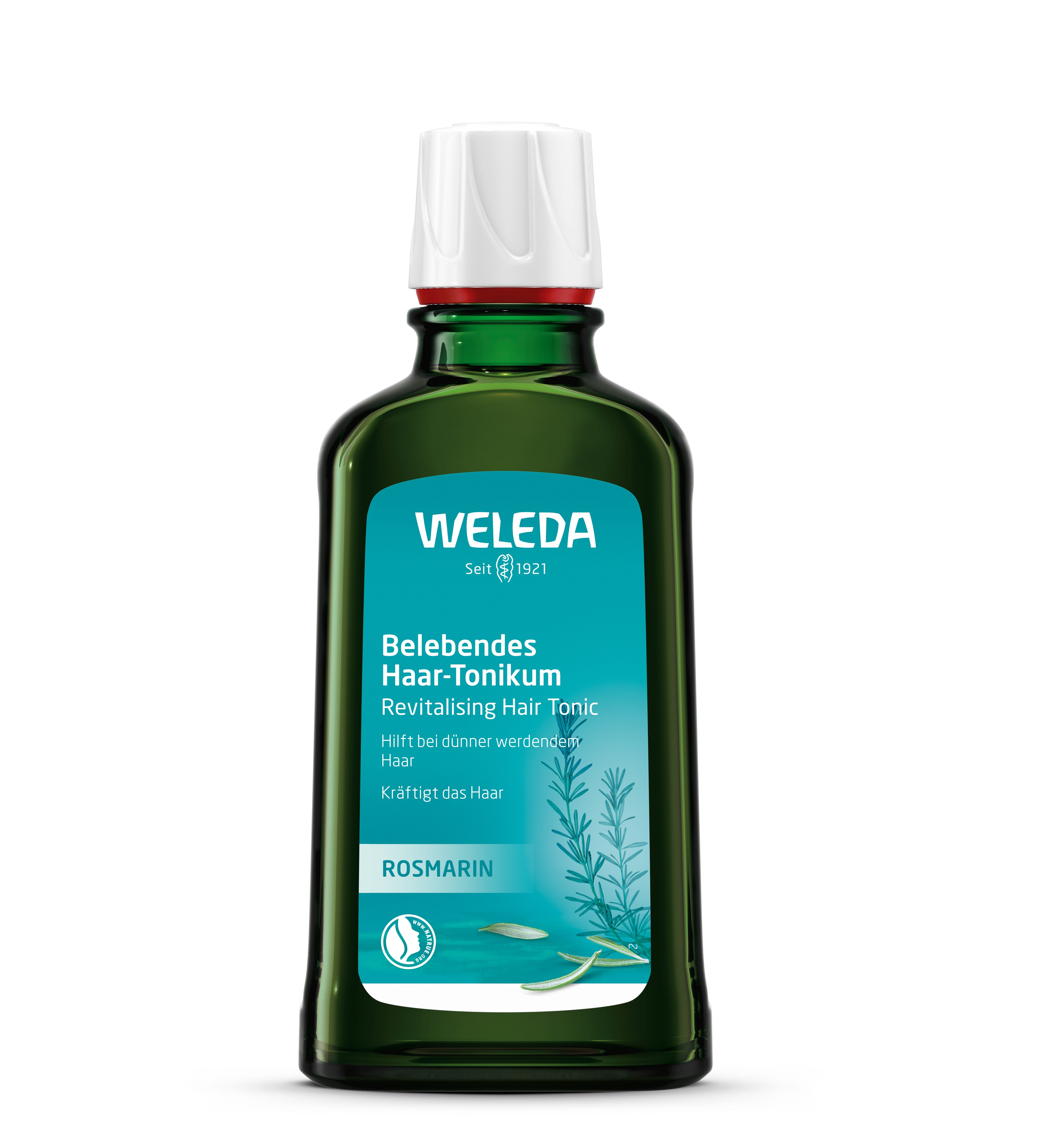 WELEDA JUUKSETOONIK TAASELUSTAV ROSMARIINIGA 100ML - Tootepilt 